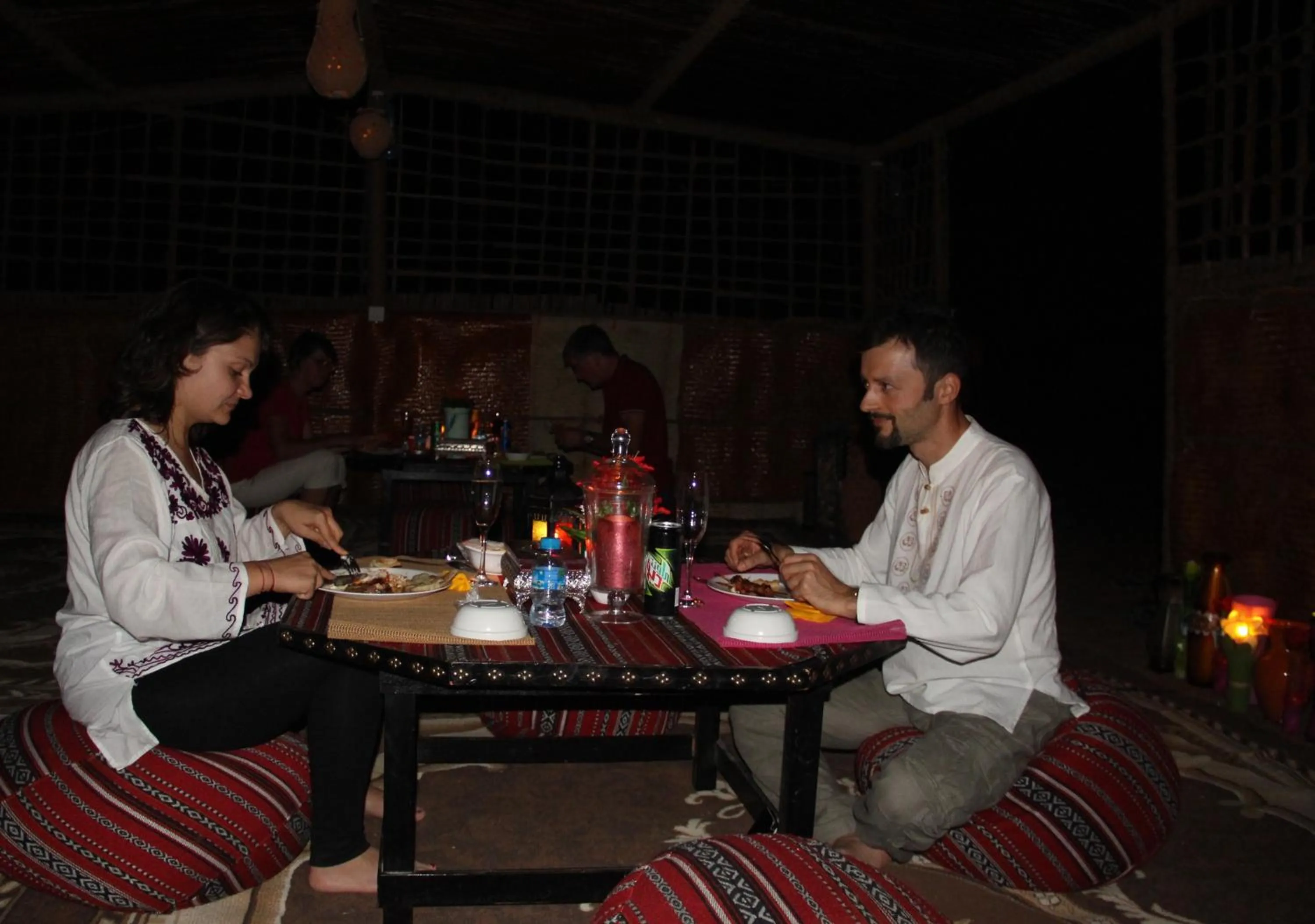 Dinner in Sands Dream Tourism Camp