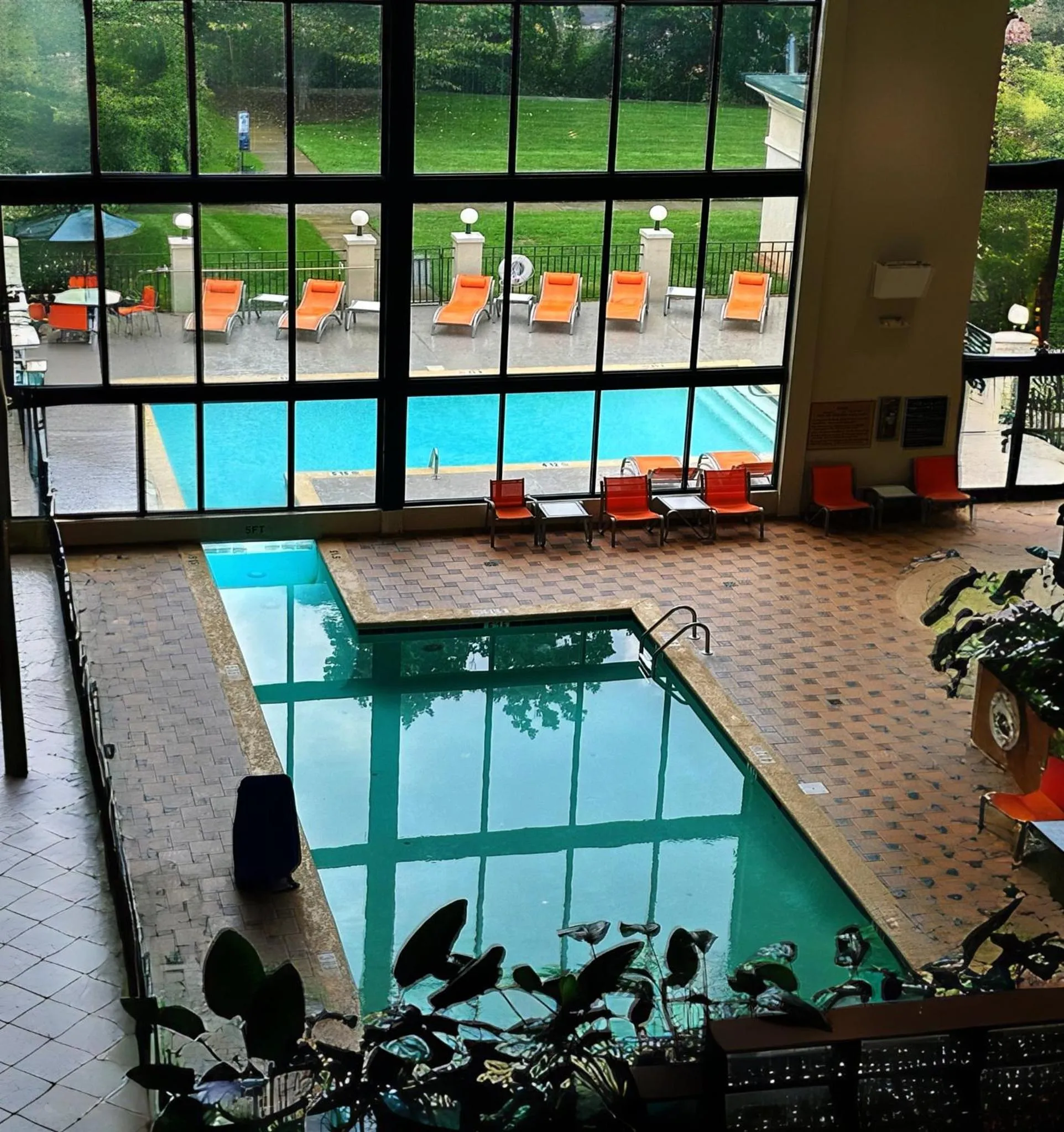 Swimming pool in Holiday Inn Asheville - Biltmore West by IHG