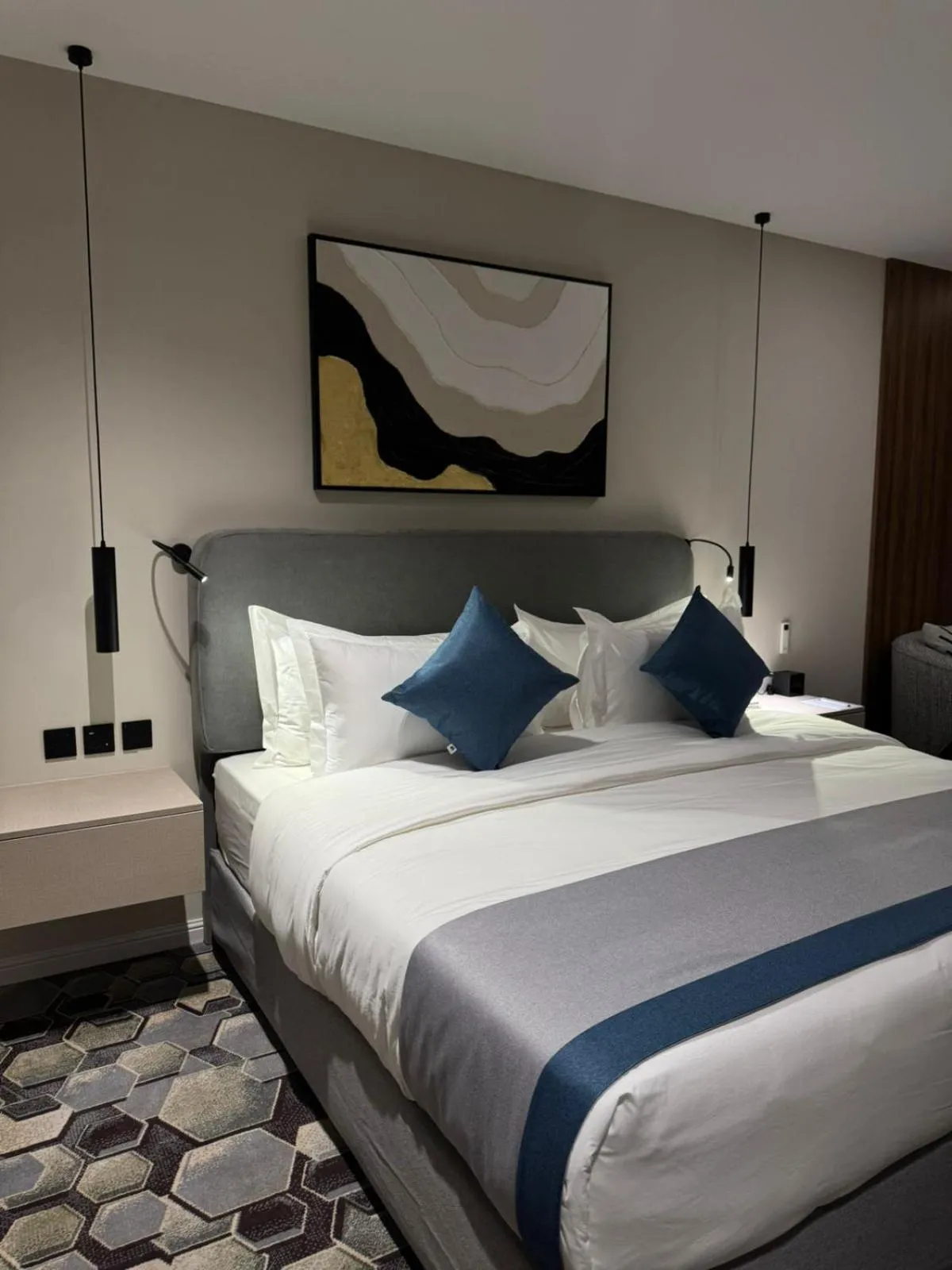 Bedroom, Bed in Continent Al Waha Hotel Riyad