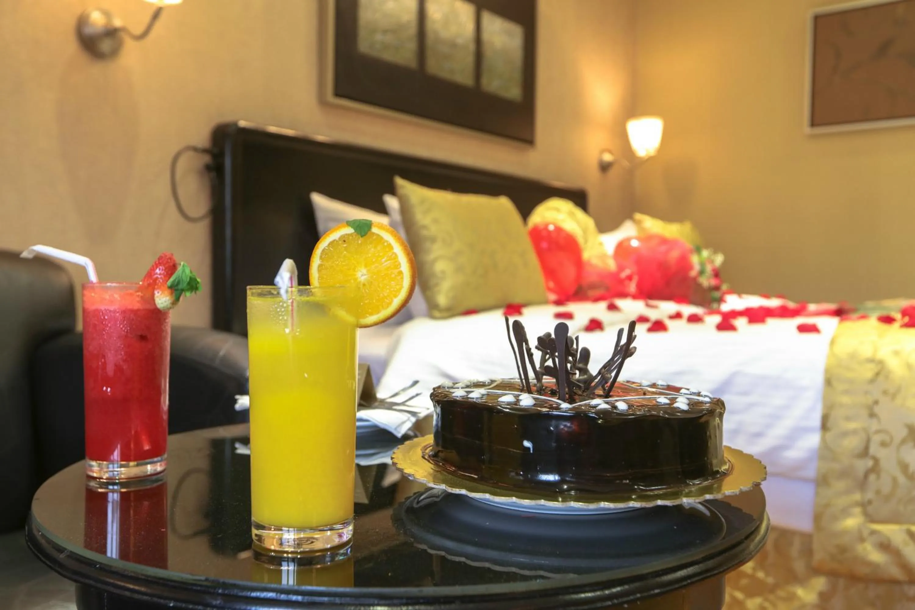 Food close-up in Continent Al Waha Hotel Riyad