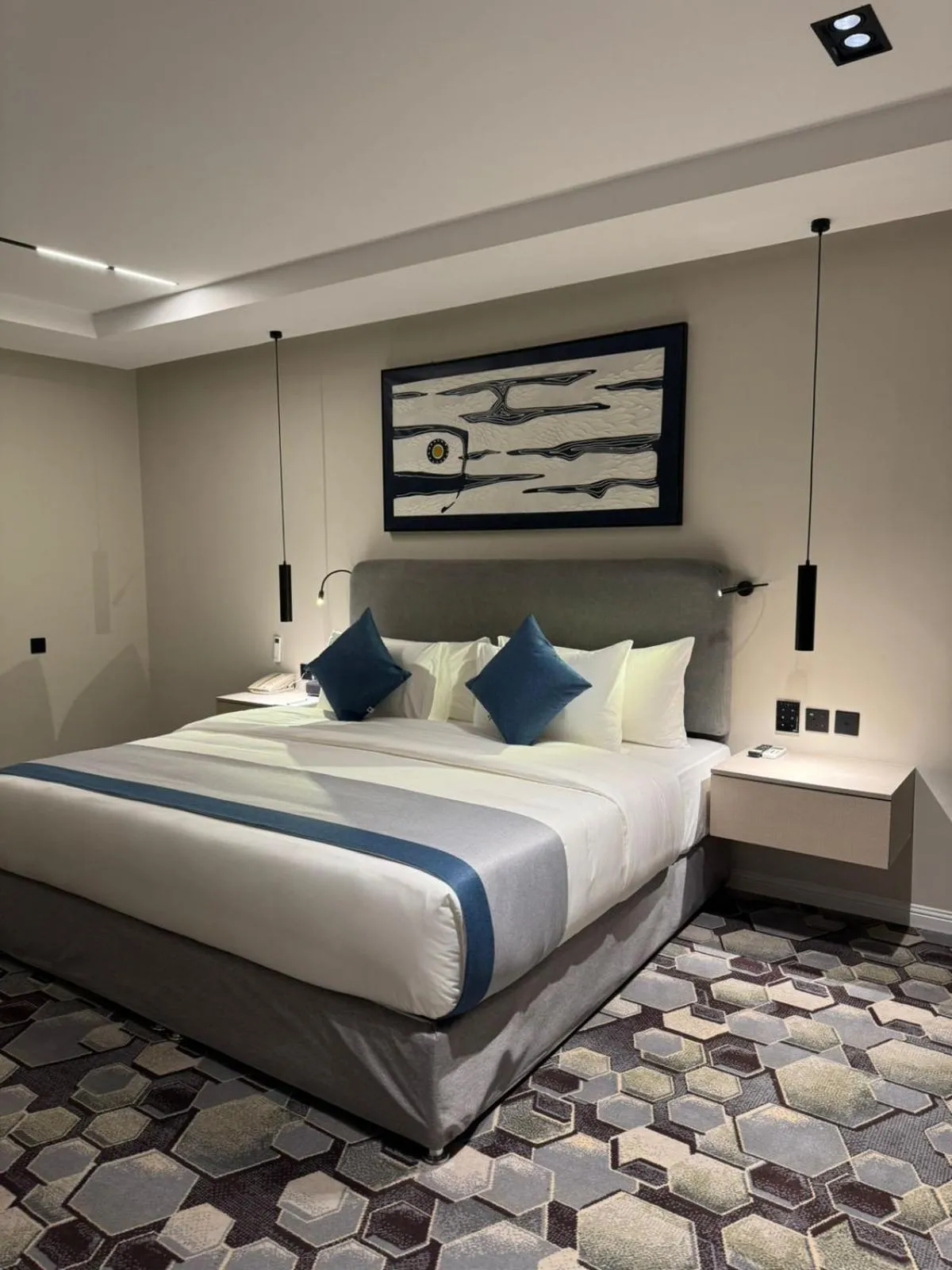 Bedroom, Bed in Continent Al Waha Hotel Riyad