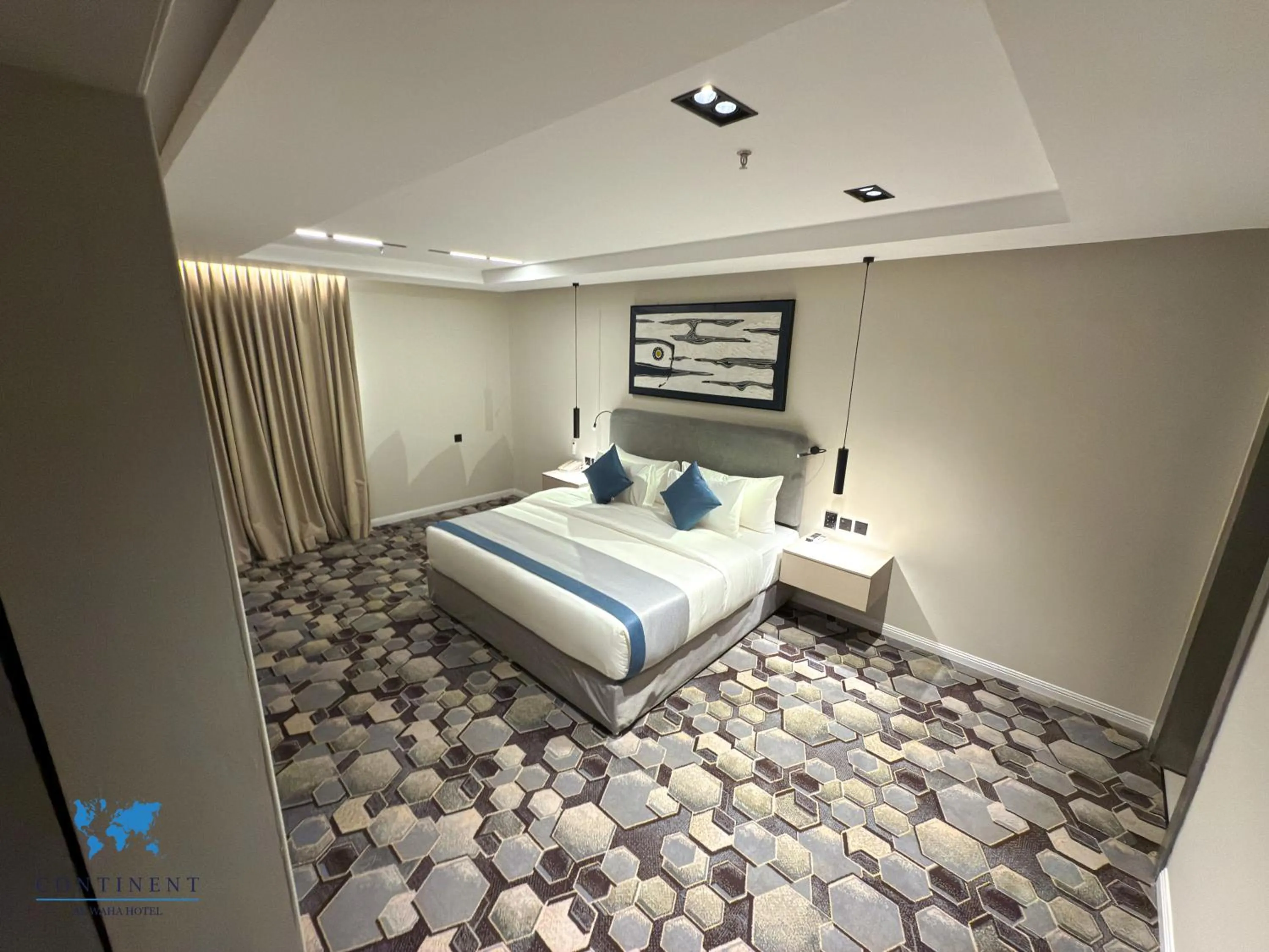 Bedroom, Bed in Continent Al Waha Hotel Riyad