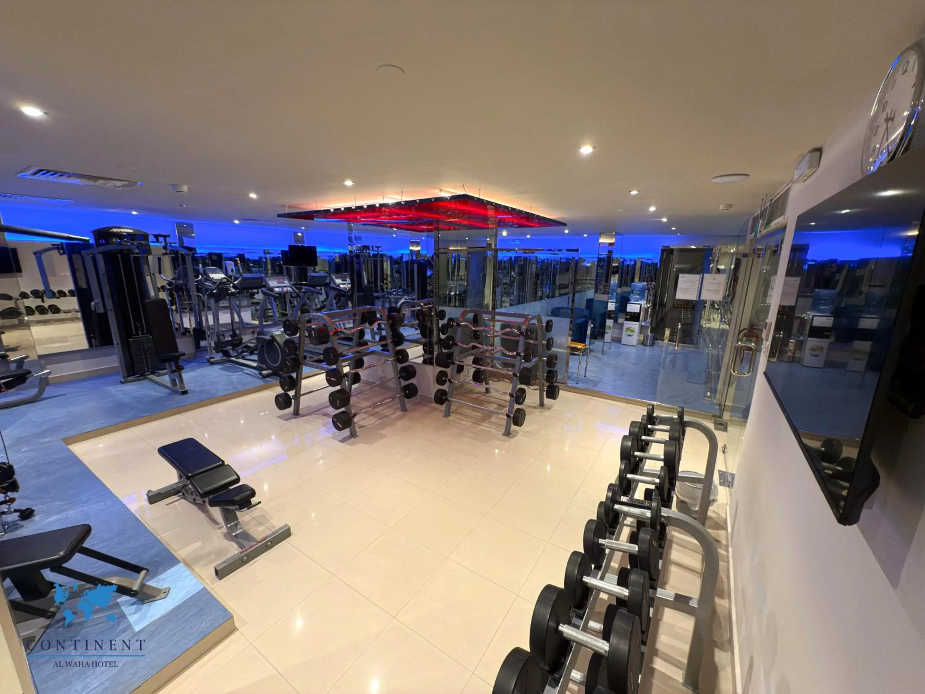 Fitness centre/facilities in Continent Al Waha Hotel Riyad