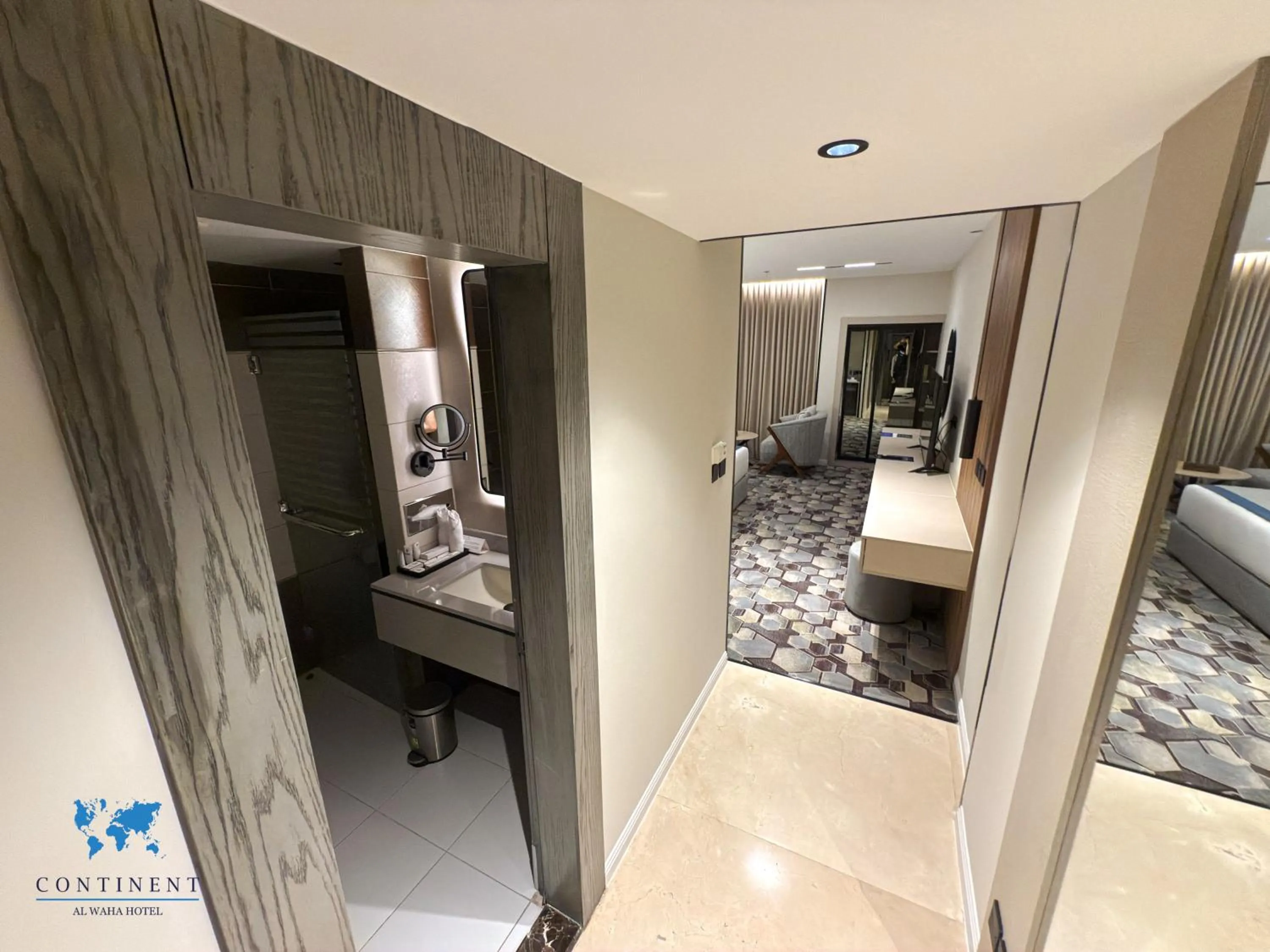 Photo of the whole room in Continent Al Waha Hotel Riyad