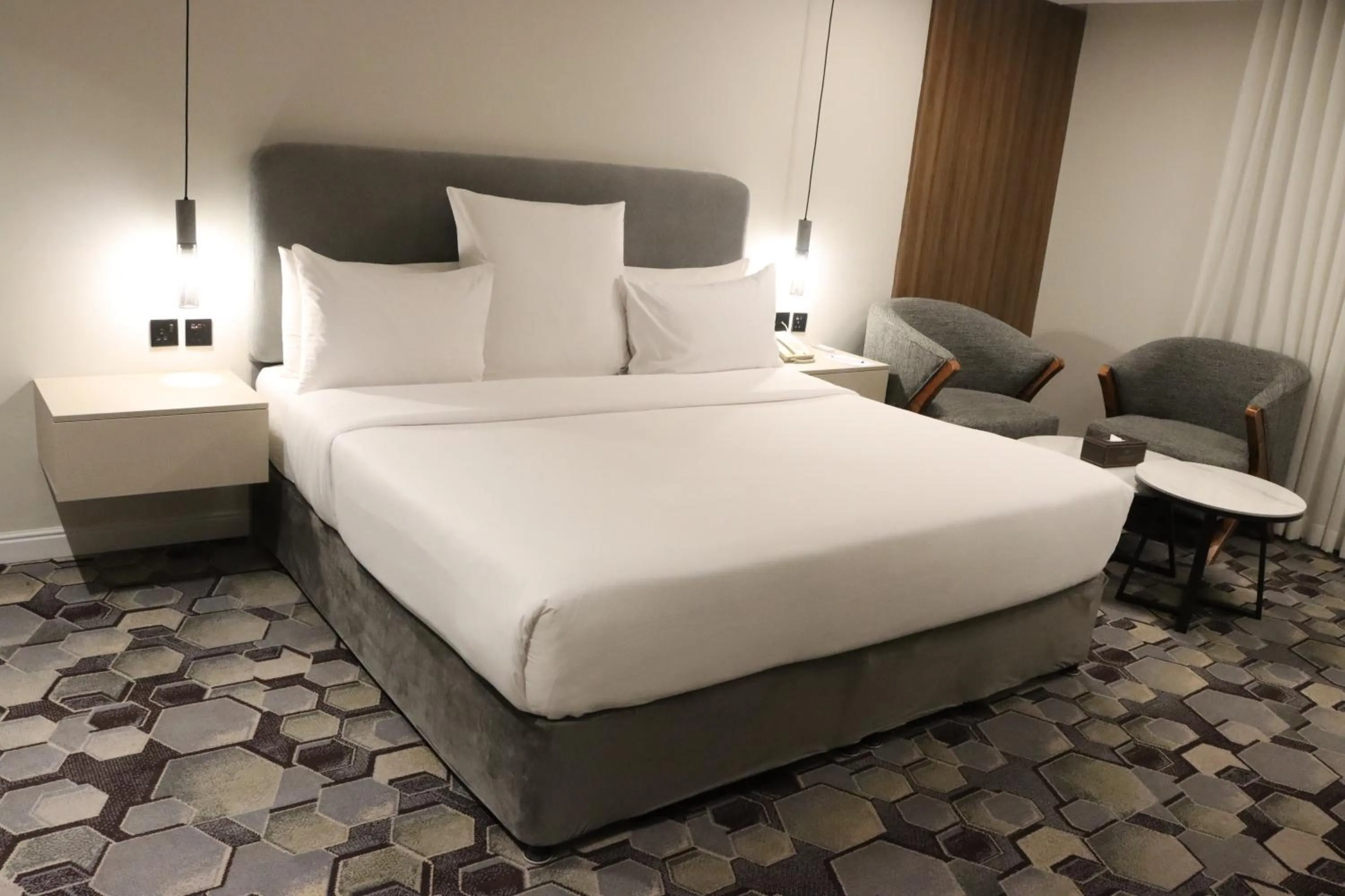 Bed in Continent Al Waha Hotel Riyad