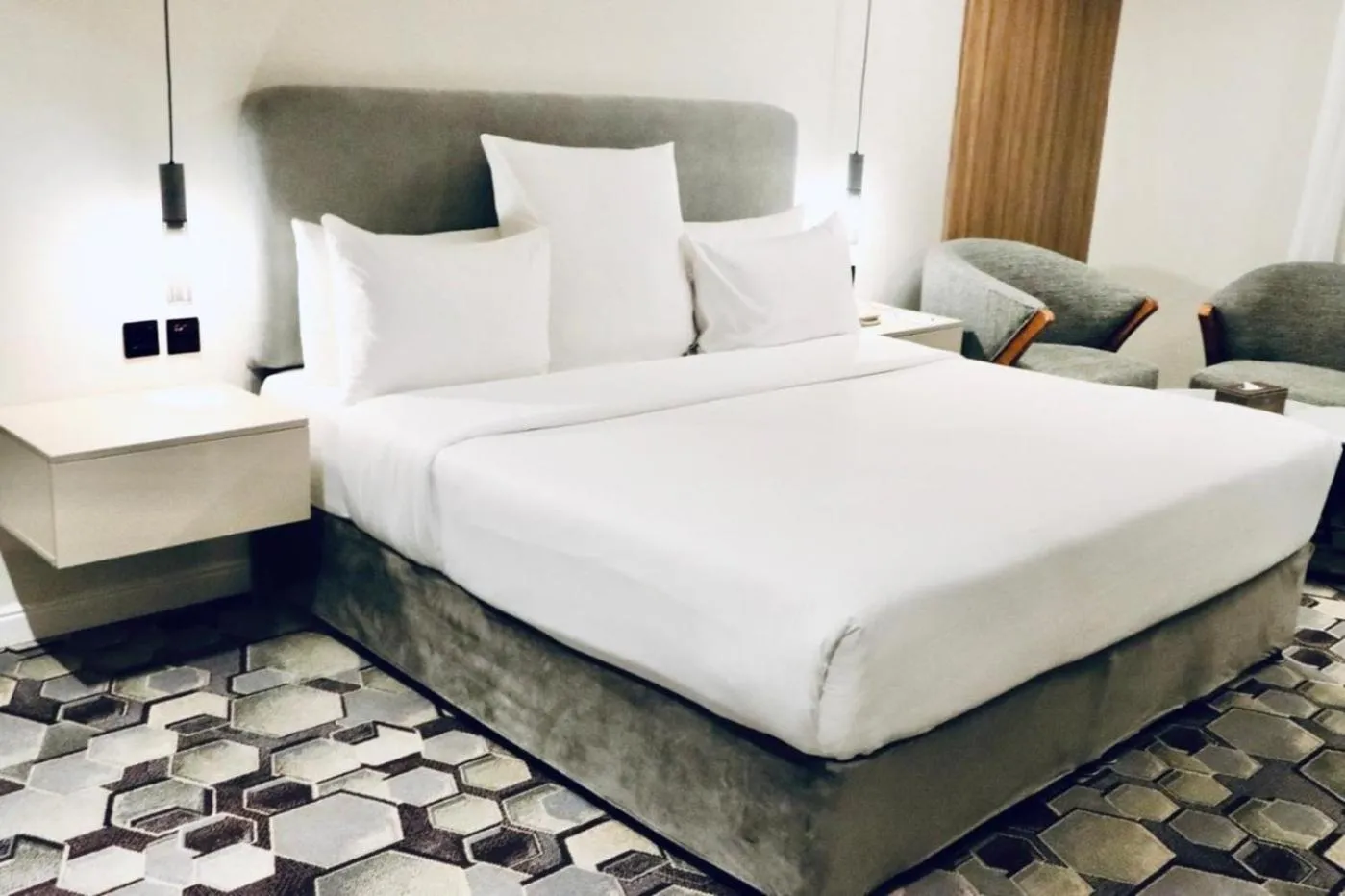 Bed in Continent Al Waha Hotel Riyad