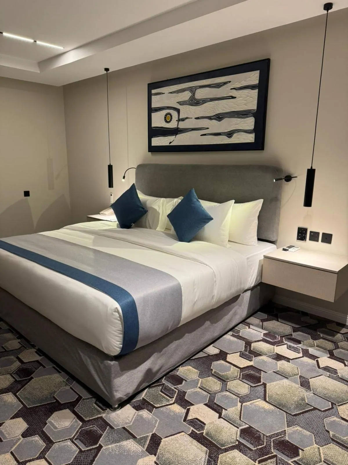 Bedroom, Bed in Continent Al Waha Hotel Riyad