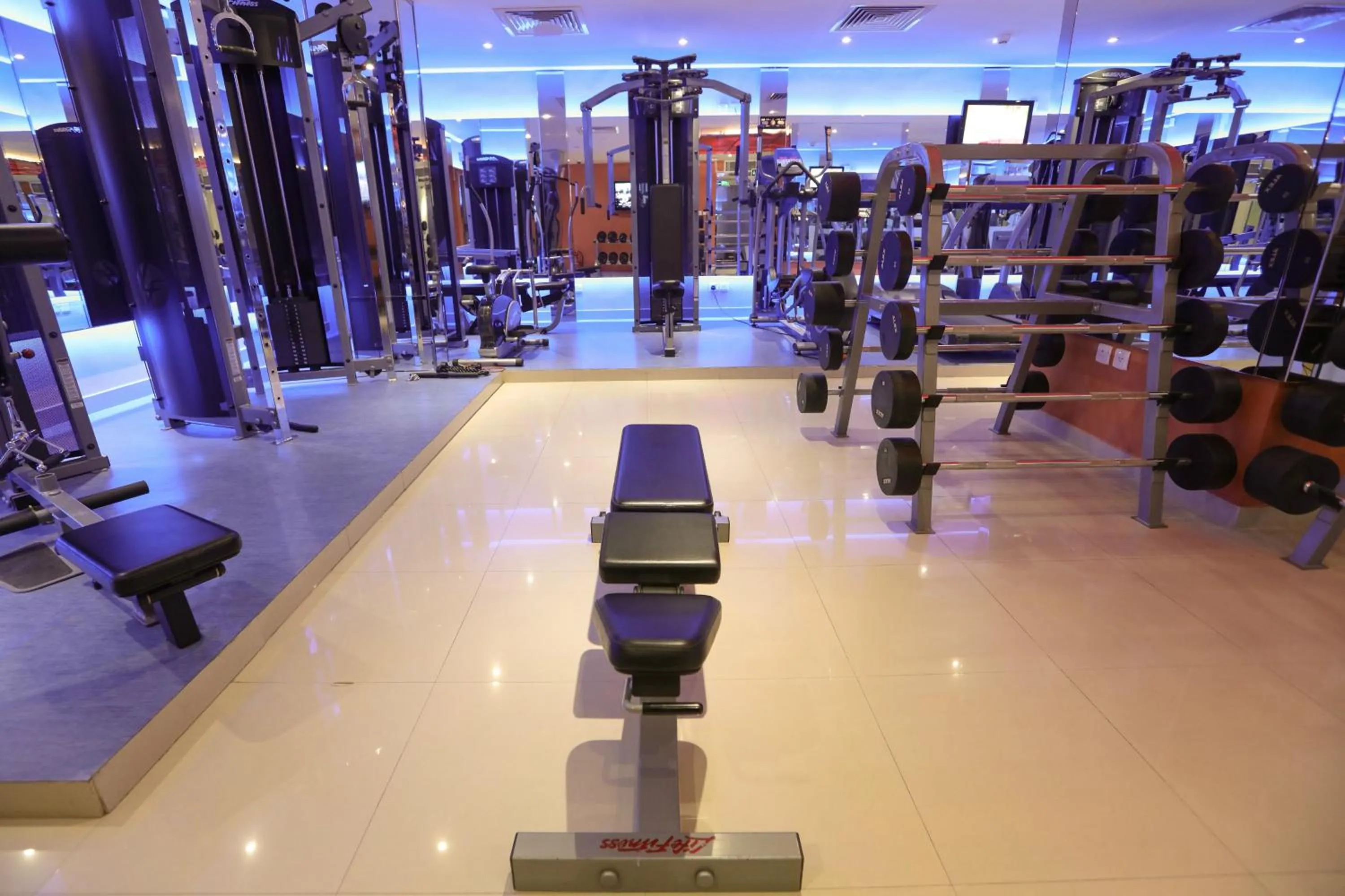 Fitness centre/facilities in Continent Al Waha Hotel Riyad