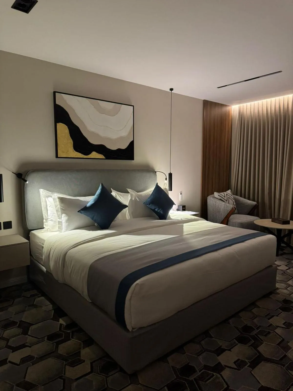 Bed in Continent Al Waha Hotel Riyad