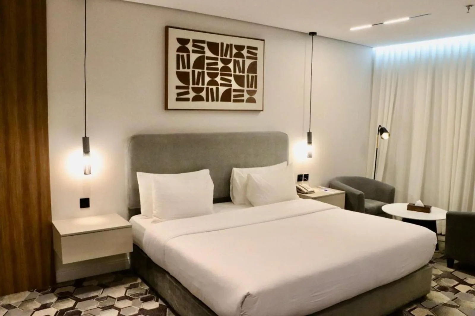 Bed in Continent Al Waha Hotel Riyad