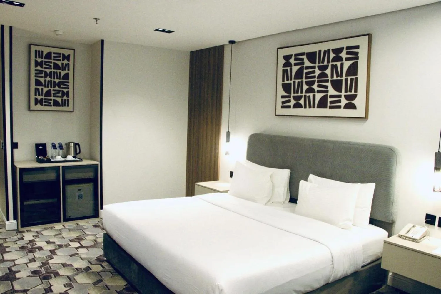 Bedroom, Bed in Continent Al Waha Hotel Riyad