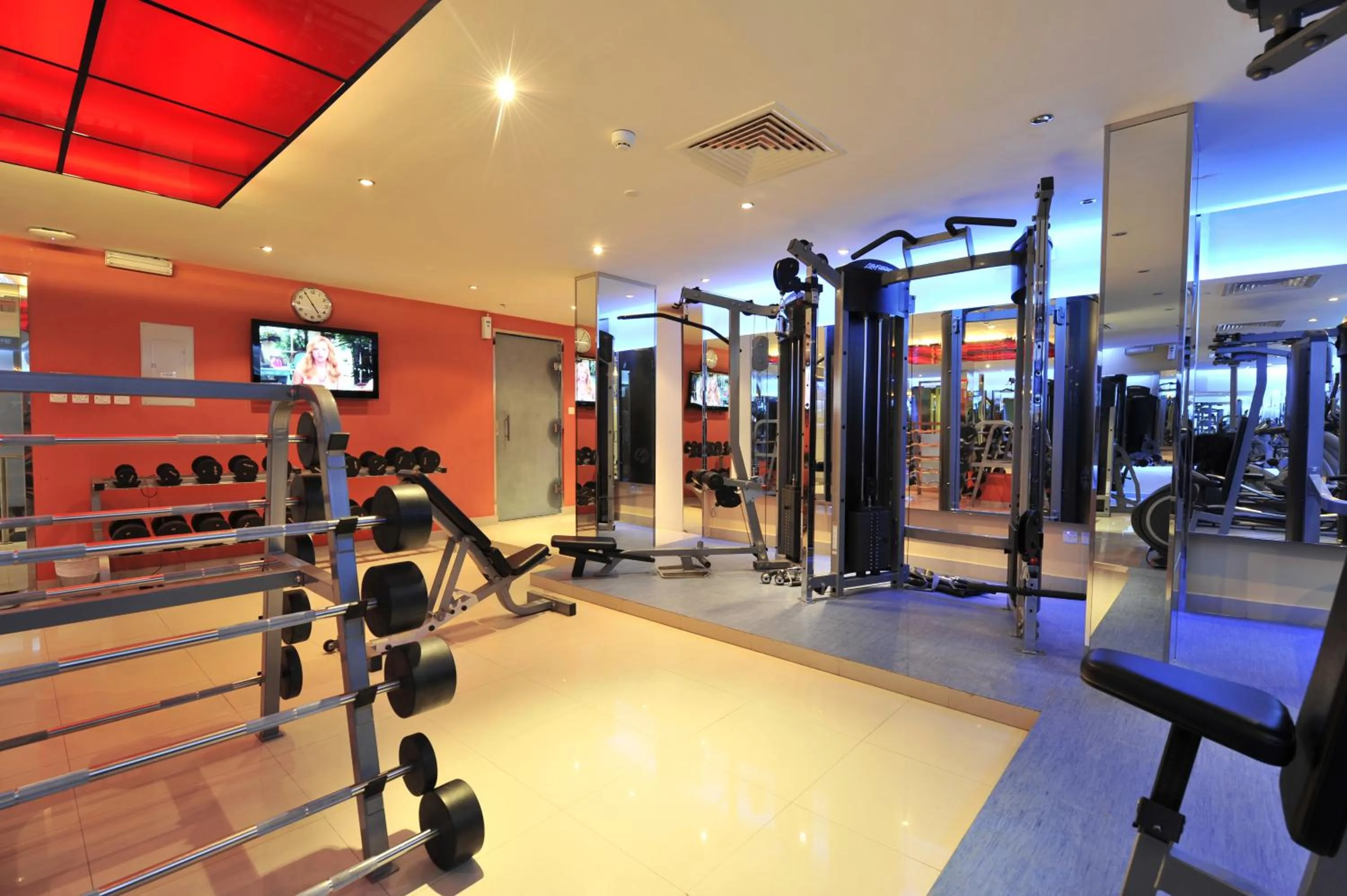 Fitness centre/facilities in Continent Al Waha Hotel Riyad