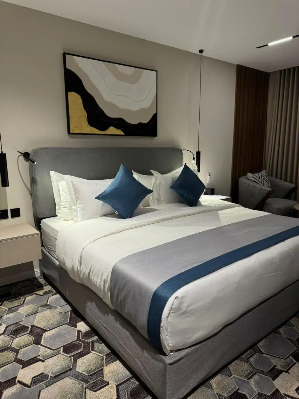 Superior King Room in Continent Al Waha Hotel Riyad Superior King Room in Continent Al Waha Hotel Riyad