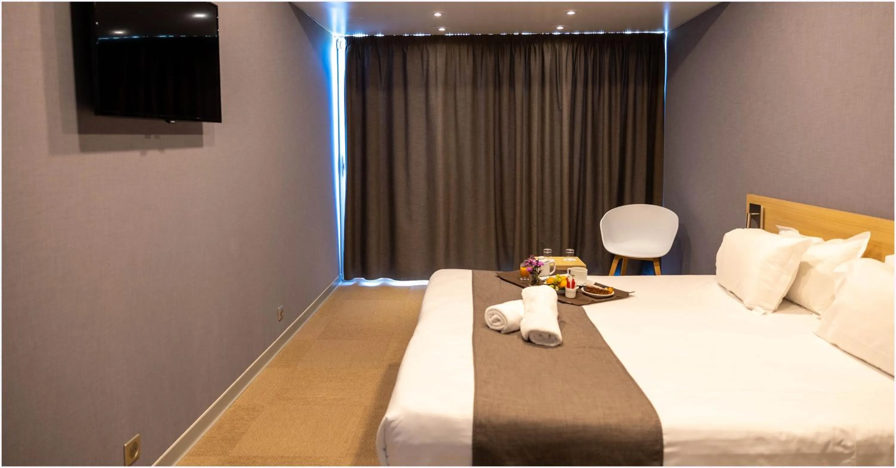 Bed in Hôtel Cala di Sole