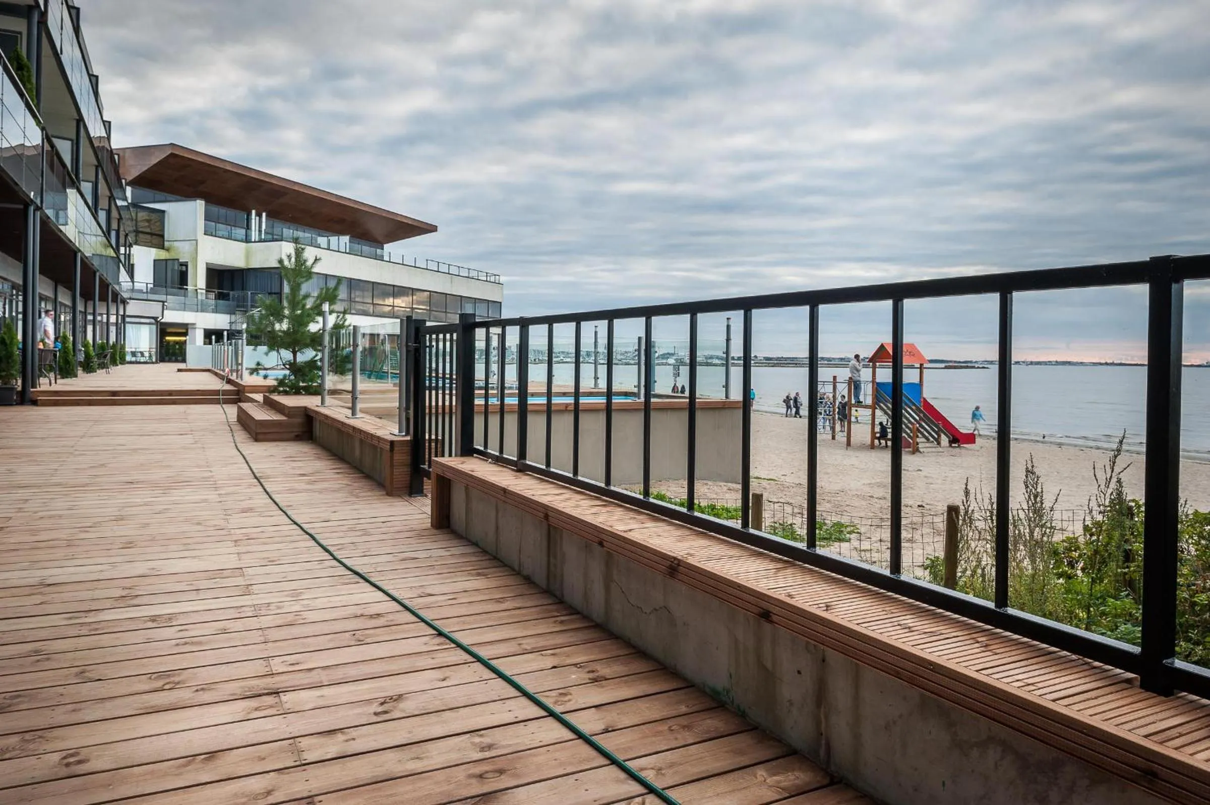 Property building in Pirita Beach Apartments & SPA