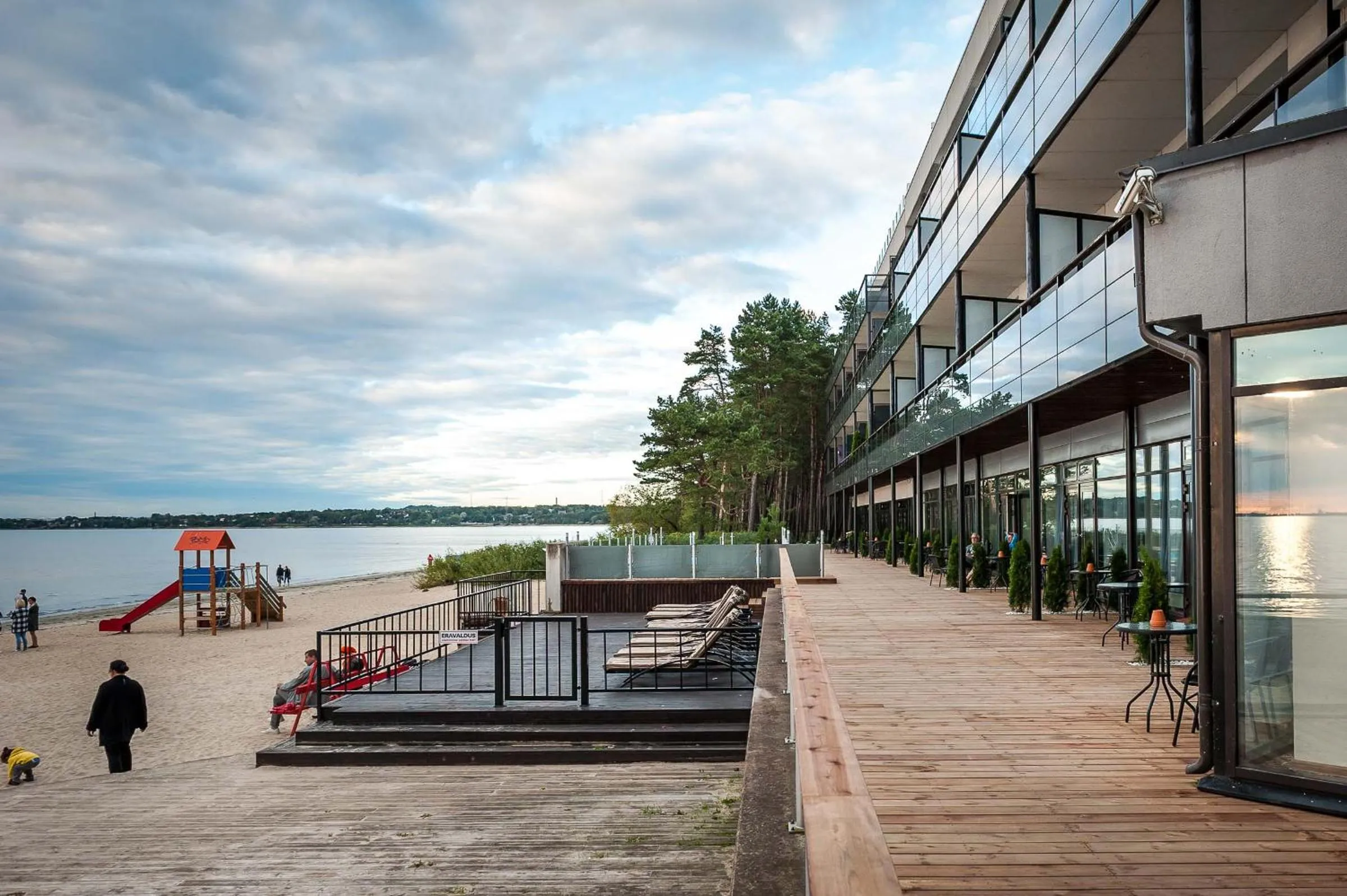 Property building in Pirita Beach Apartments & SPA