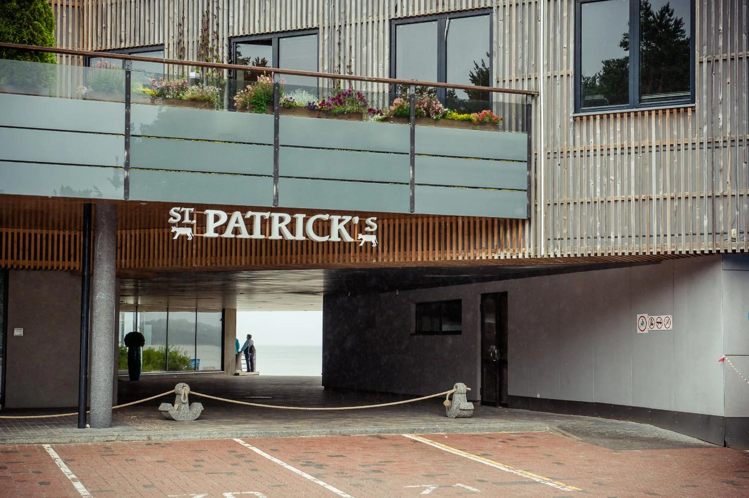 Facade/entrance in Pirita Beach Apartments & SPA