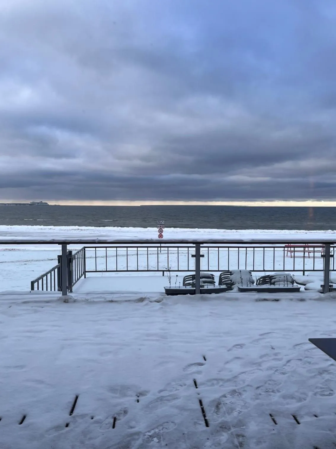 Sea view in Pirita Beach Apartments & SPA