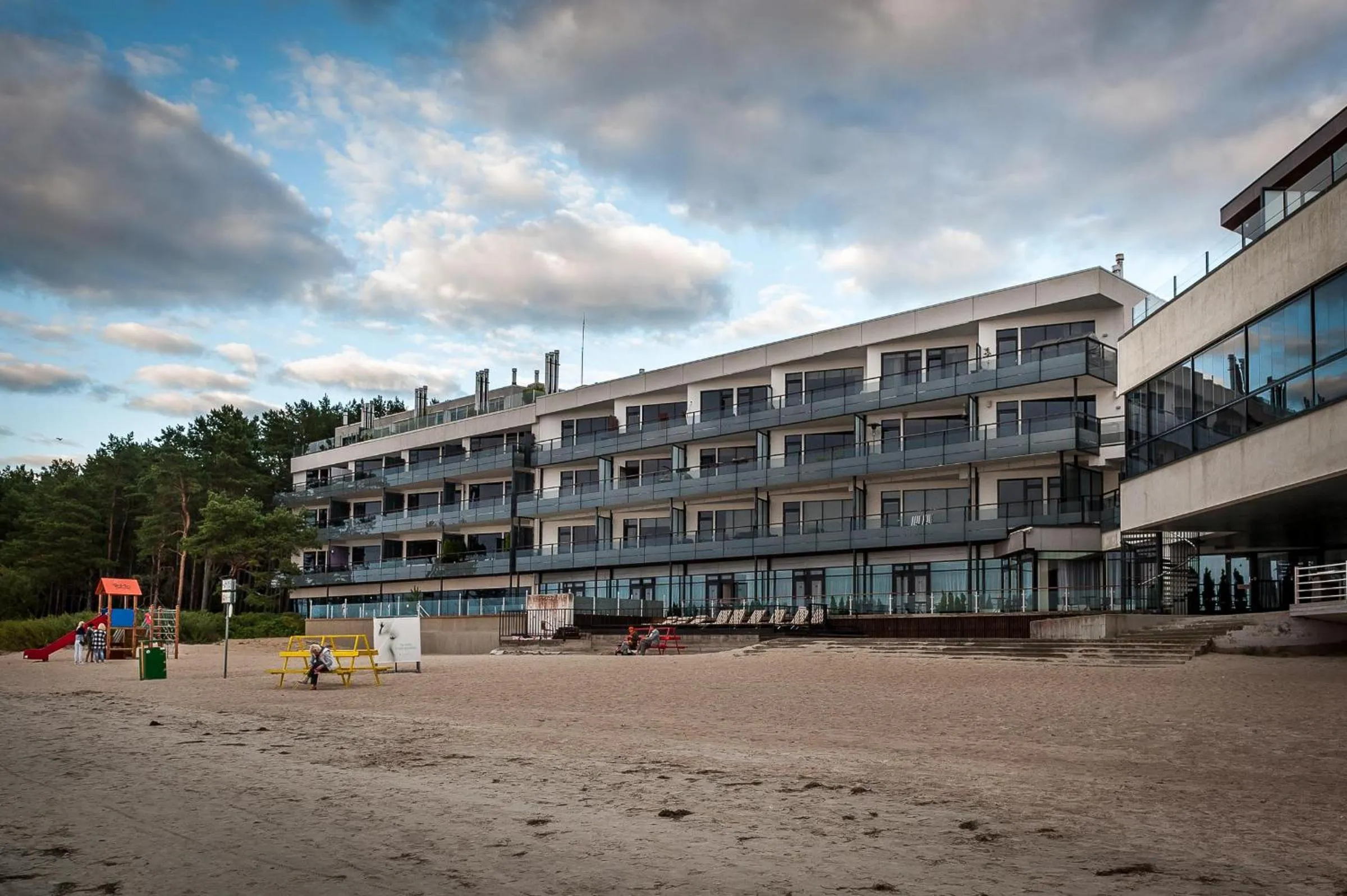 Property building in Pirita Beach Apartments & SPA