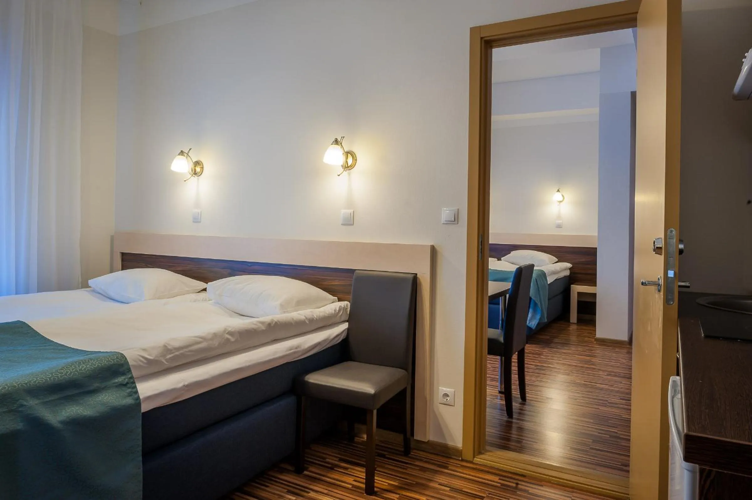Bed in Pirita Beach Apartments & SPA