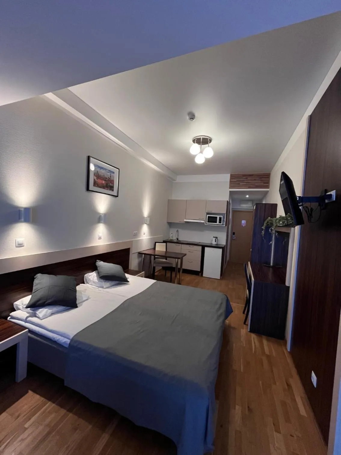 Bed in Pirita Beach Apartments & SPA