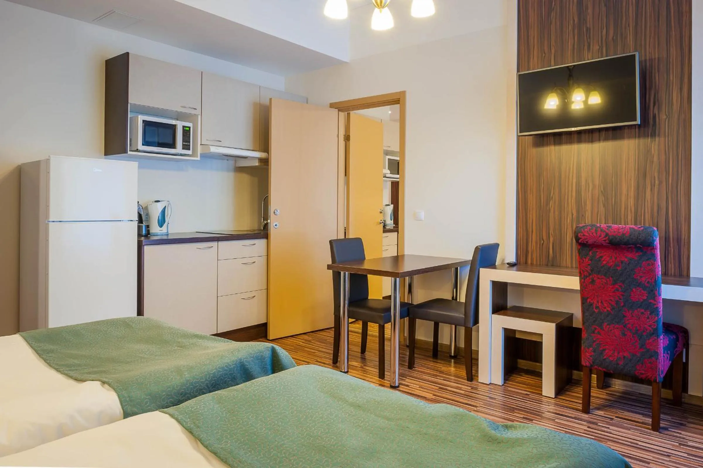 Kitchen or kitchenette in Pirita Beach Apartments & SPA
