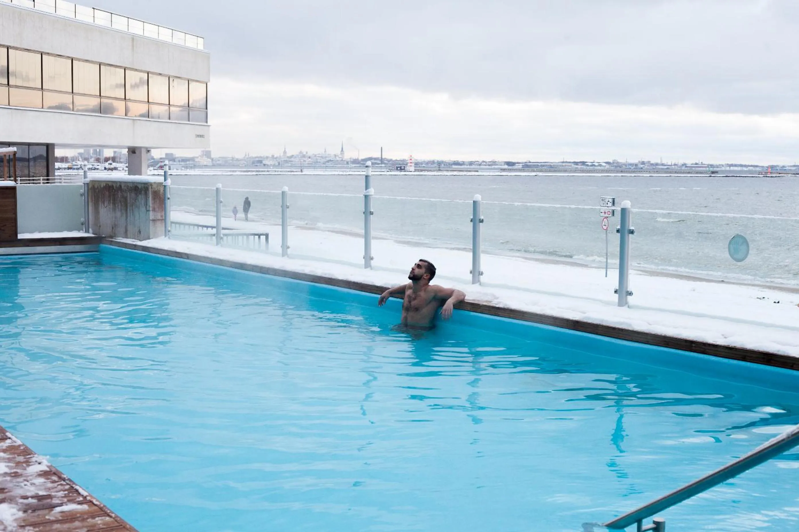 Sea view in Pirita Beach Apartments & SPA