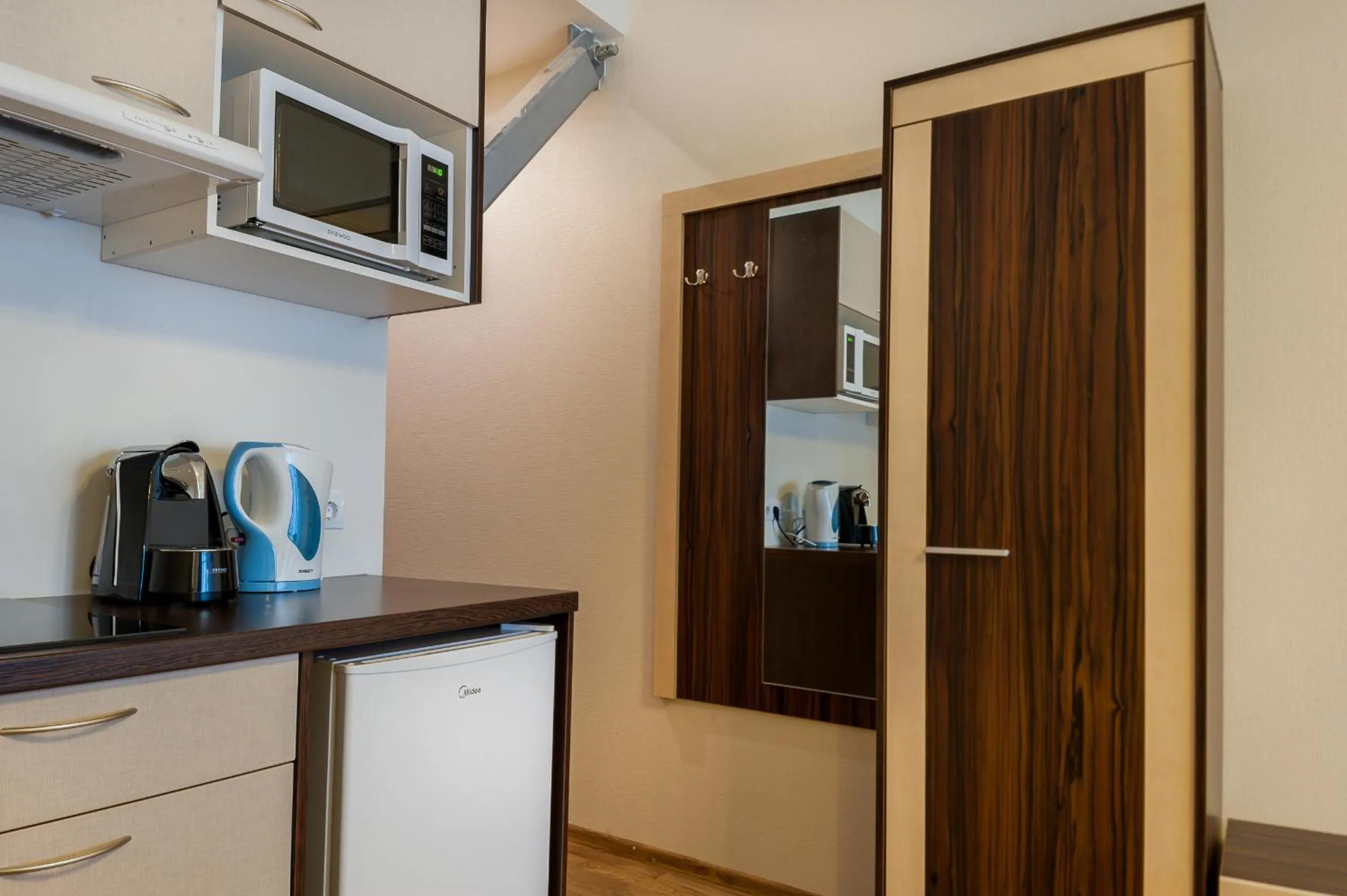 Kitchen or kitchenette in Pirita Beach Apartments & SPA