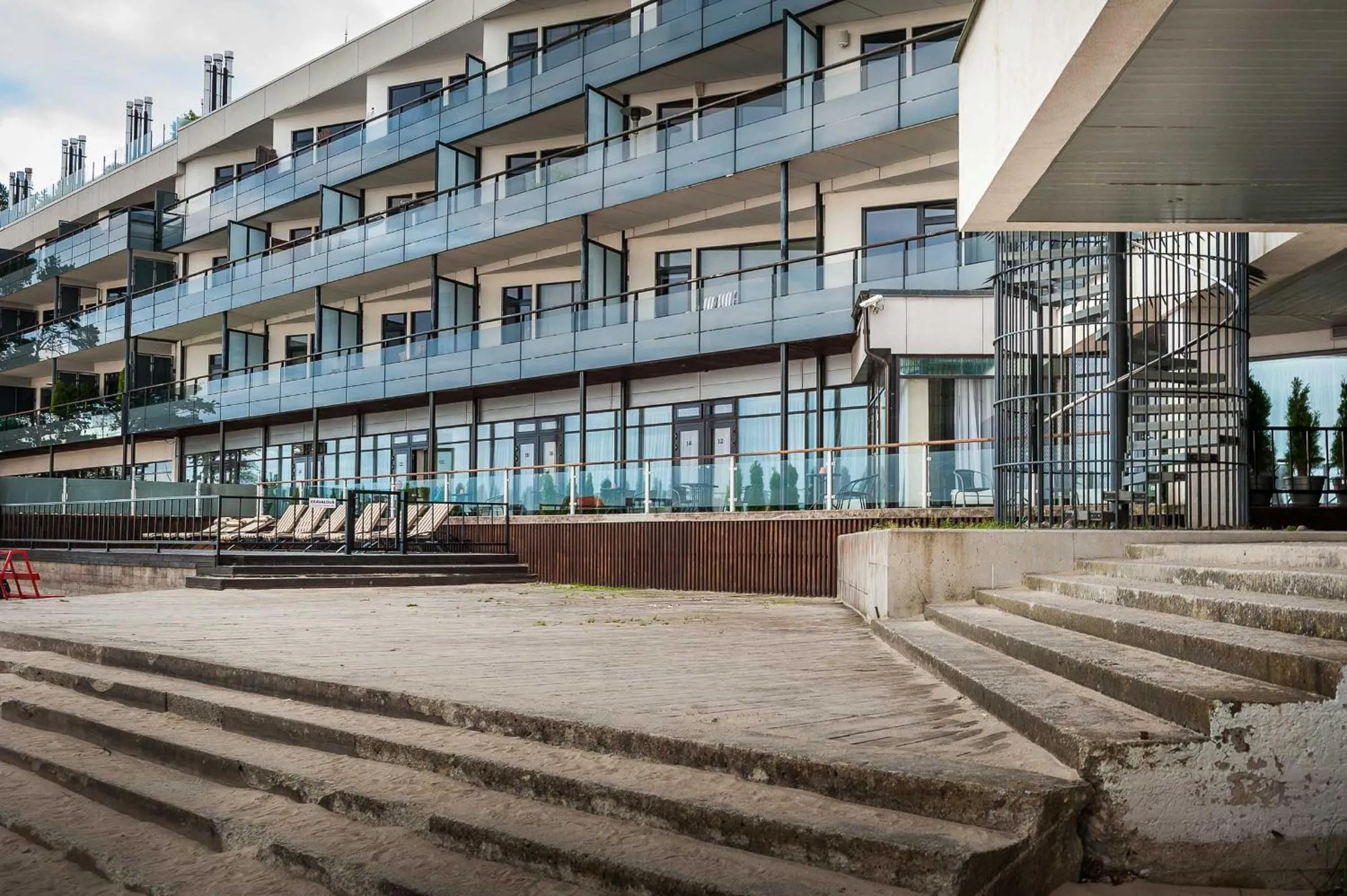 Property building in Pirita Beach Apartments & SPA