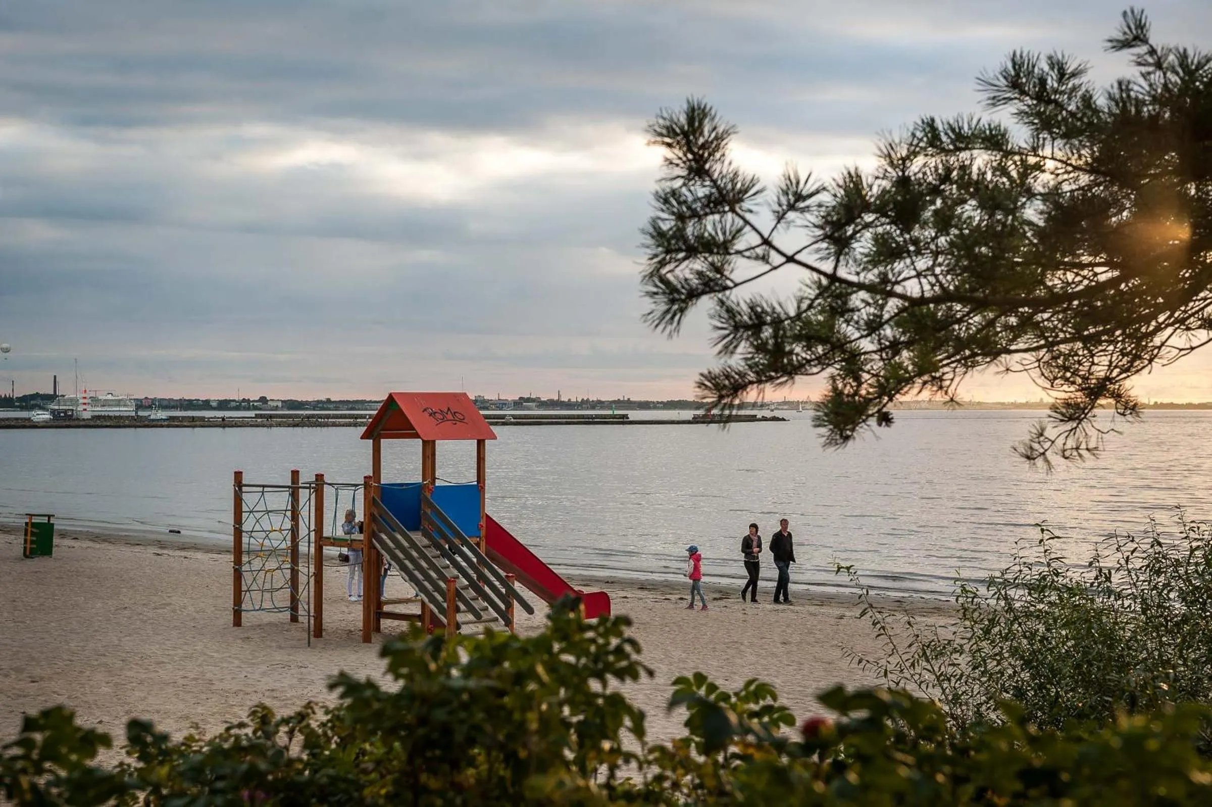Children play ground in Pirita Beach Apartments & SPA