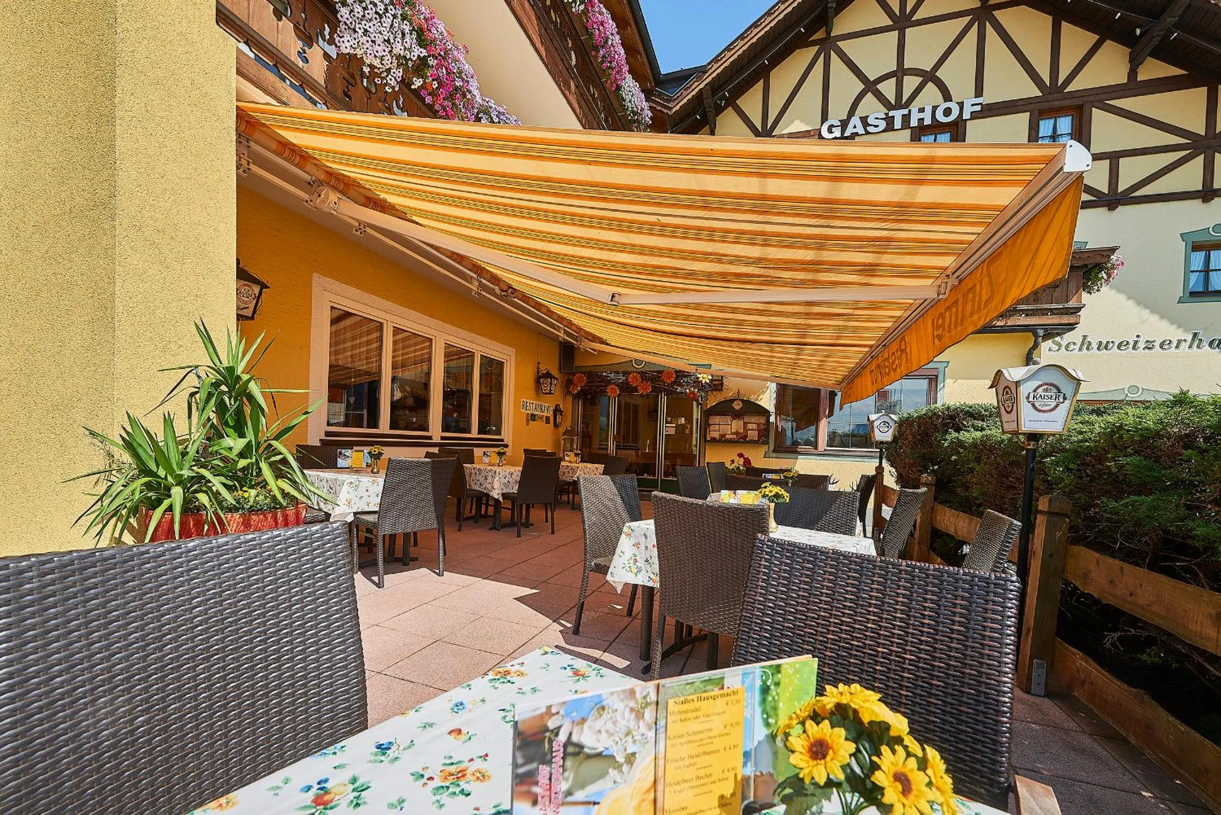 View (from property/room) in Hotel Gasthof Schweizerhaus