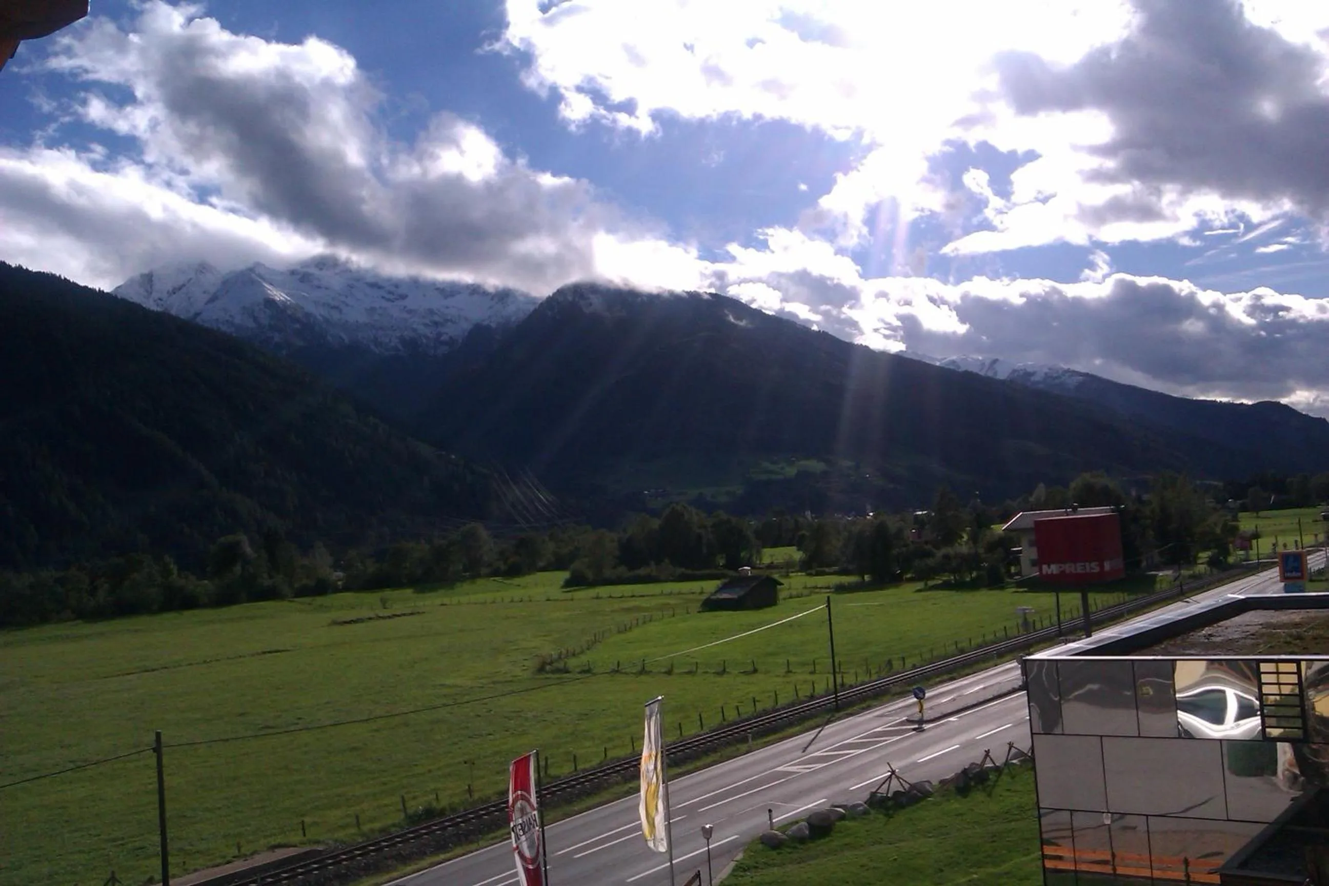 Mountain view in Hotel Gasthof Schweizerhaus