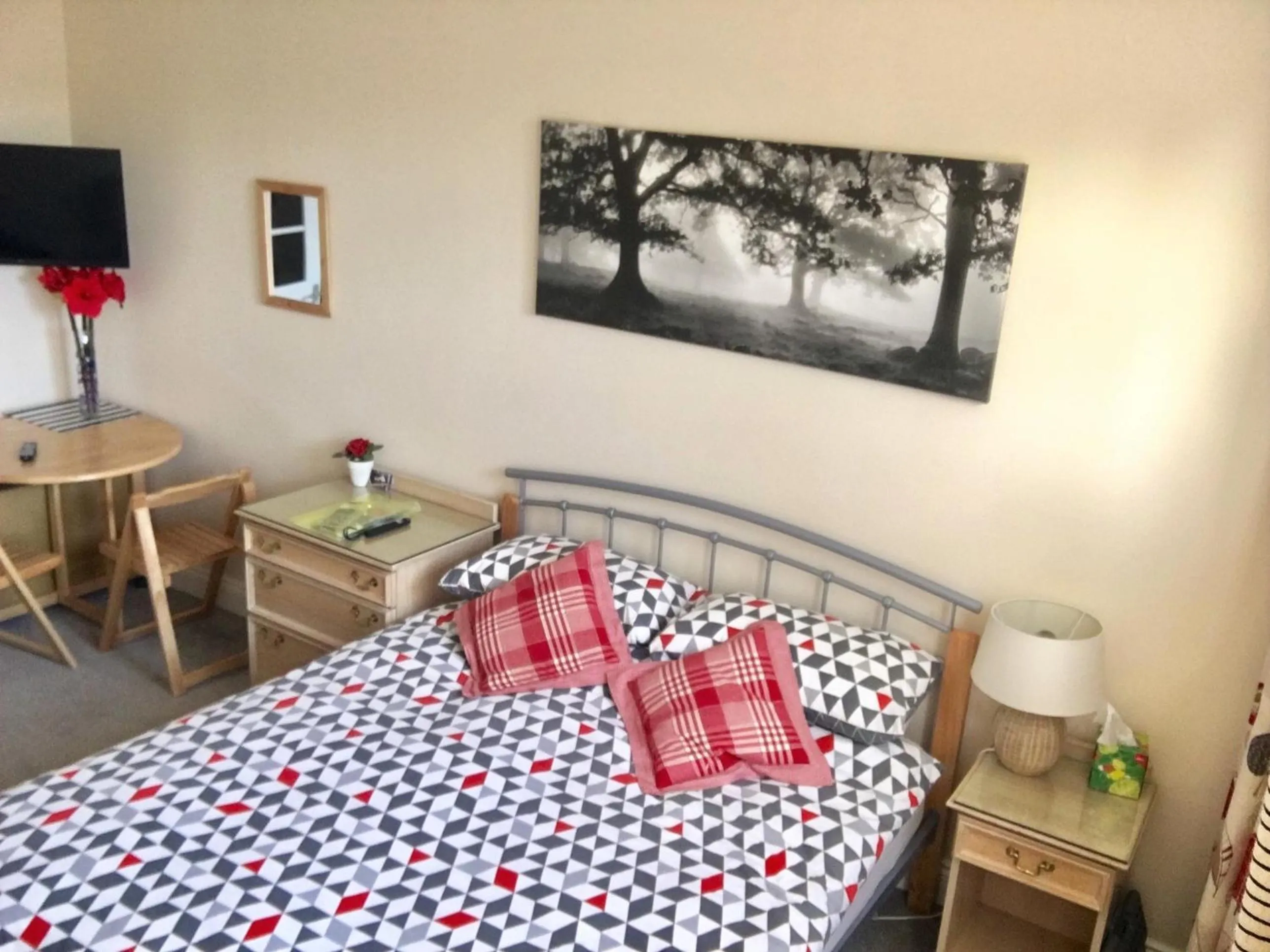 Bed in High Banks studio