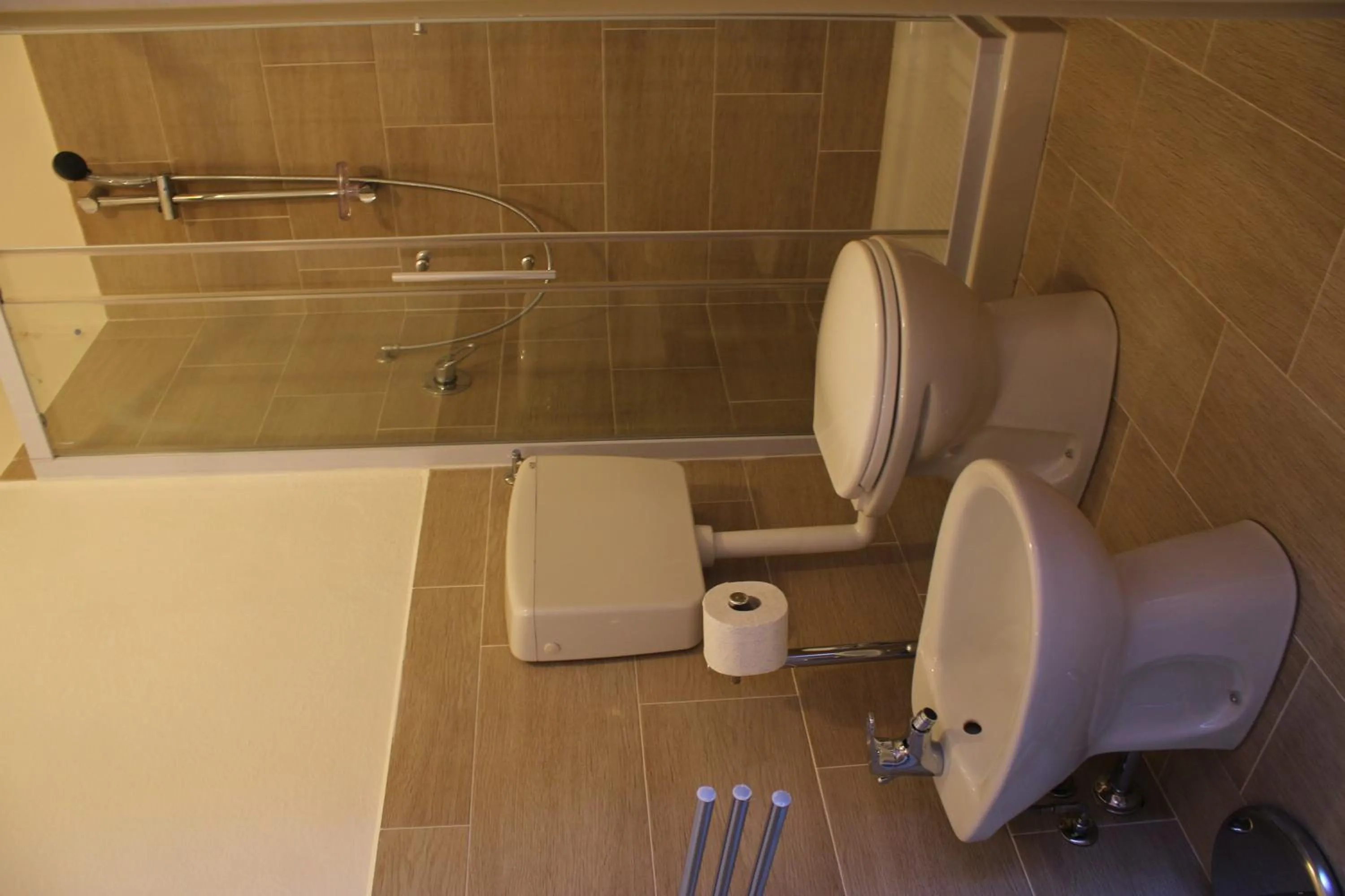 Bathroom in B&B La Cantoniera