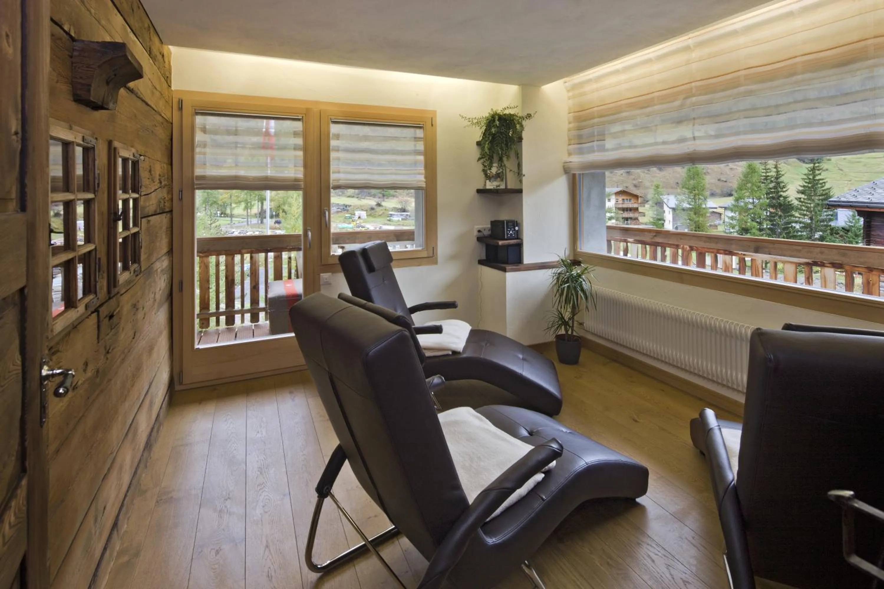 Sauna in Hotel Edelweiss Blatten Lötschental