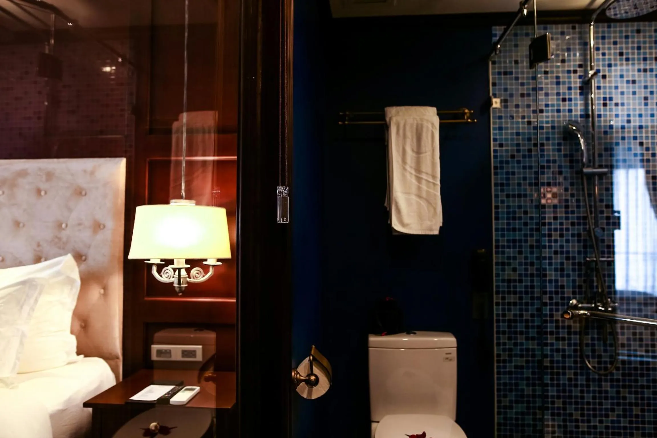 Decorative detail in The Scarlett Boutique Hotel