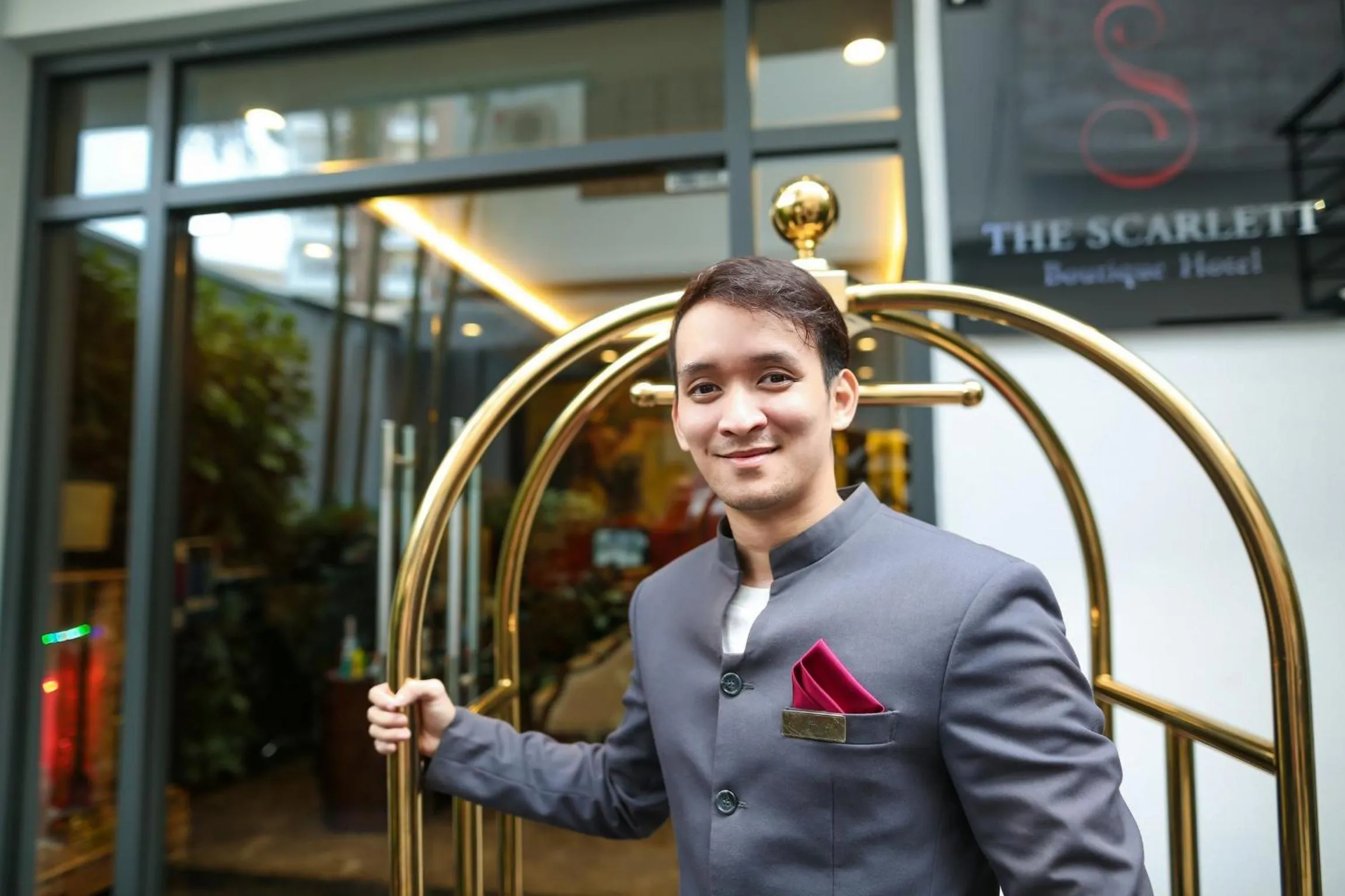 Staff in The Scarlett Boutique Hotel