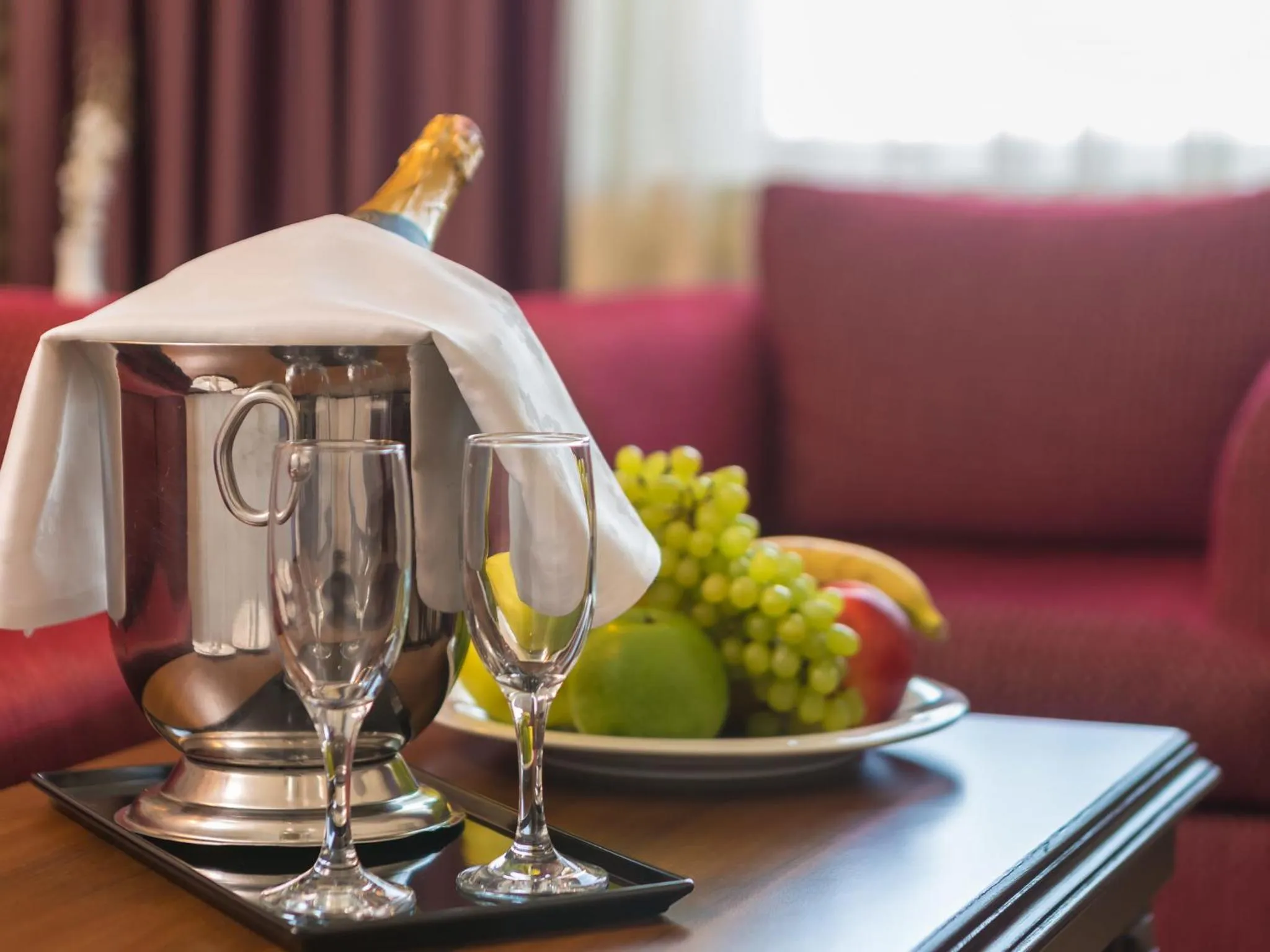 Food and drinks in Gazi Park Hotel