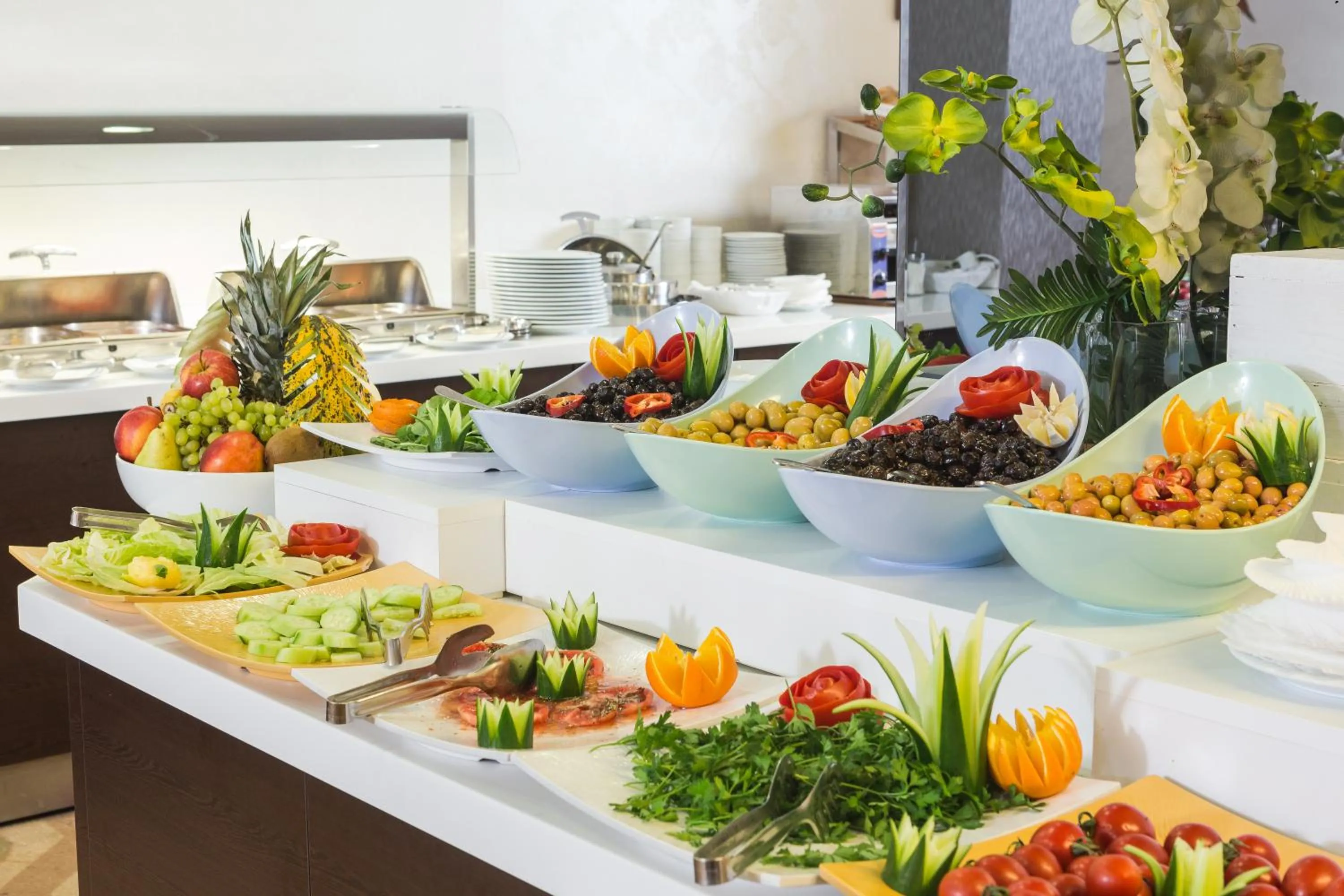 Buffet breakfast in Gazi Park Hotel