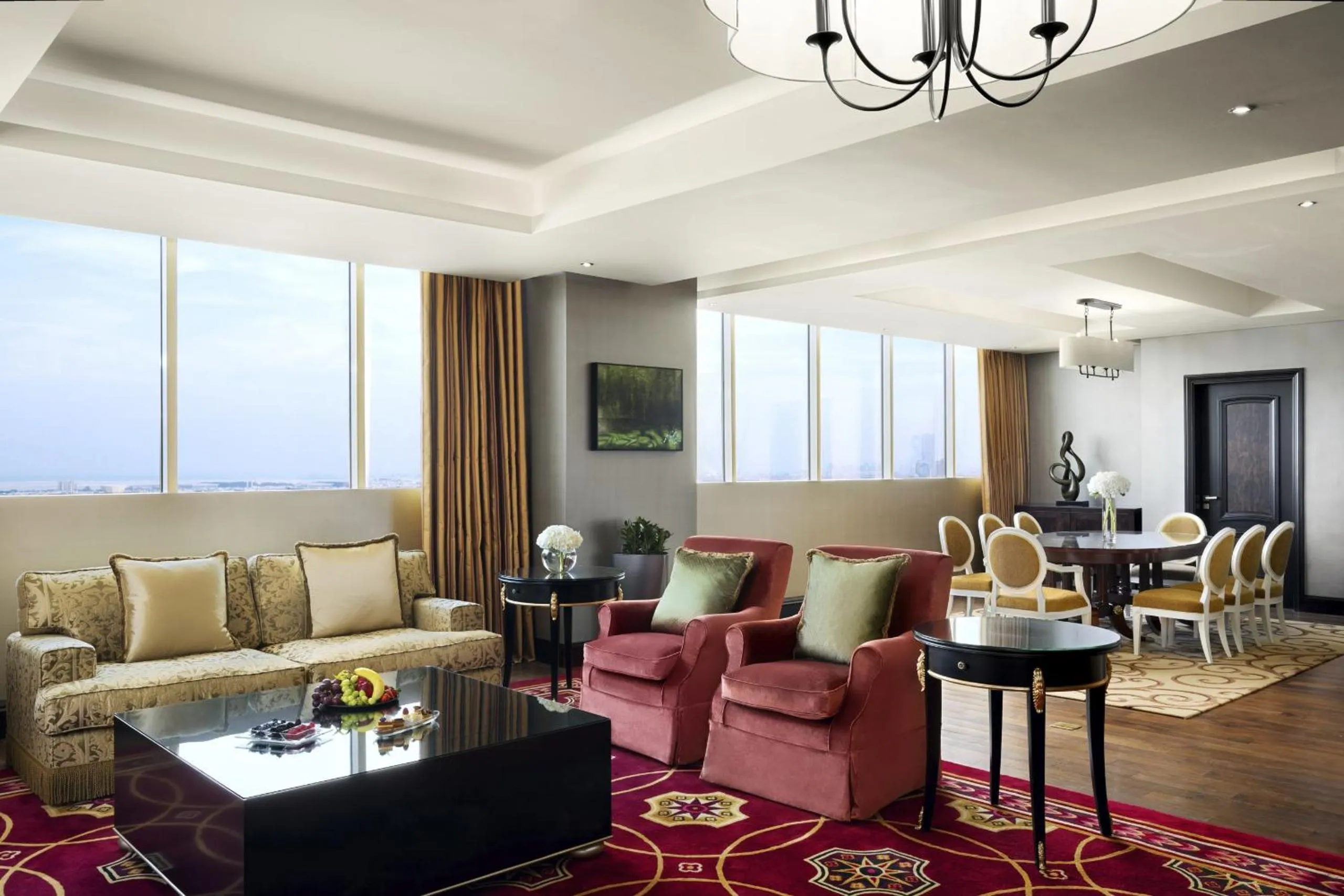 Living room in Kempinski Al Othman Hotel Al Khobar