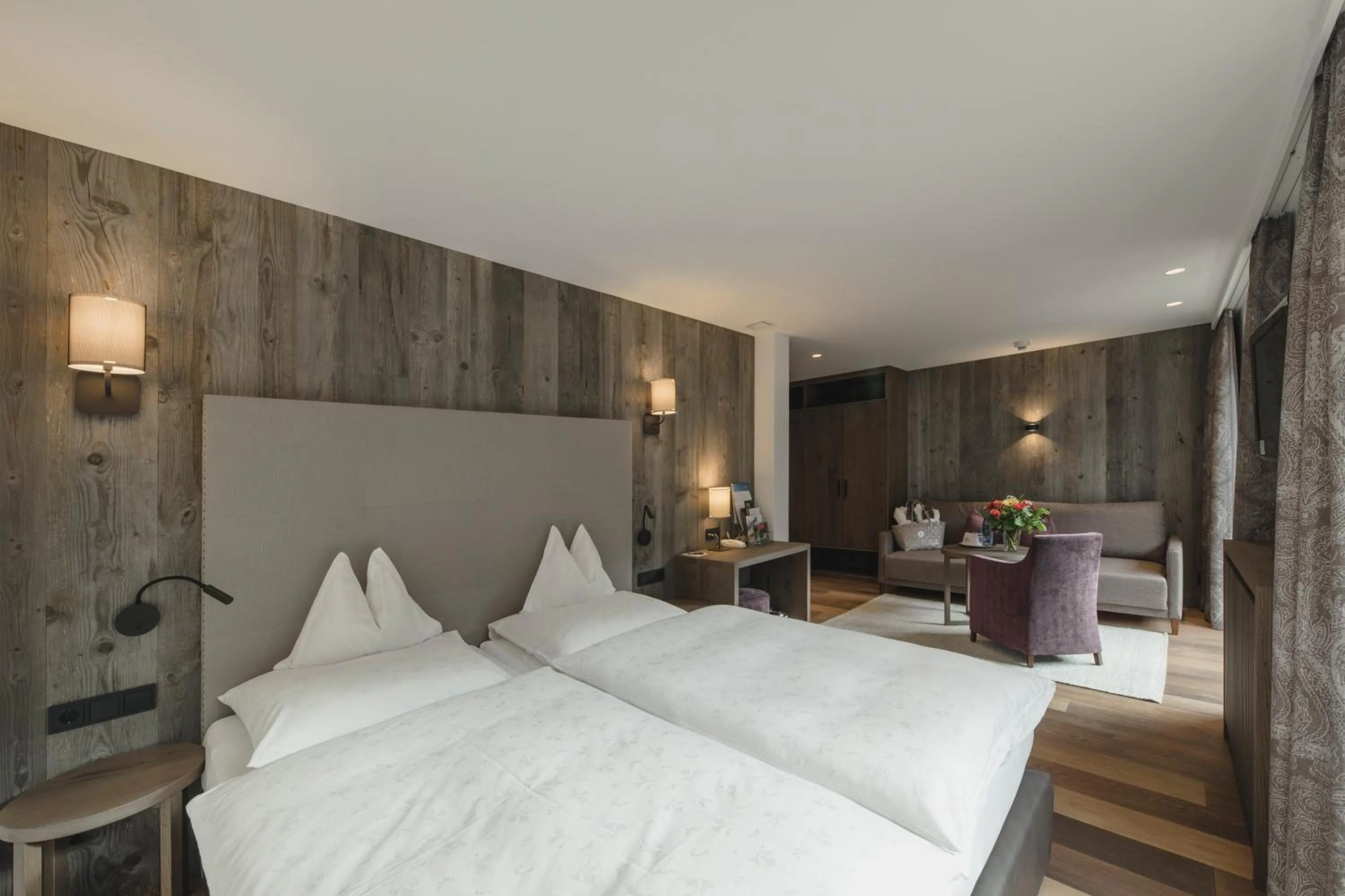 Design Doppelzimmer in Hotel Schwarzer Adler - Sport & Spa