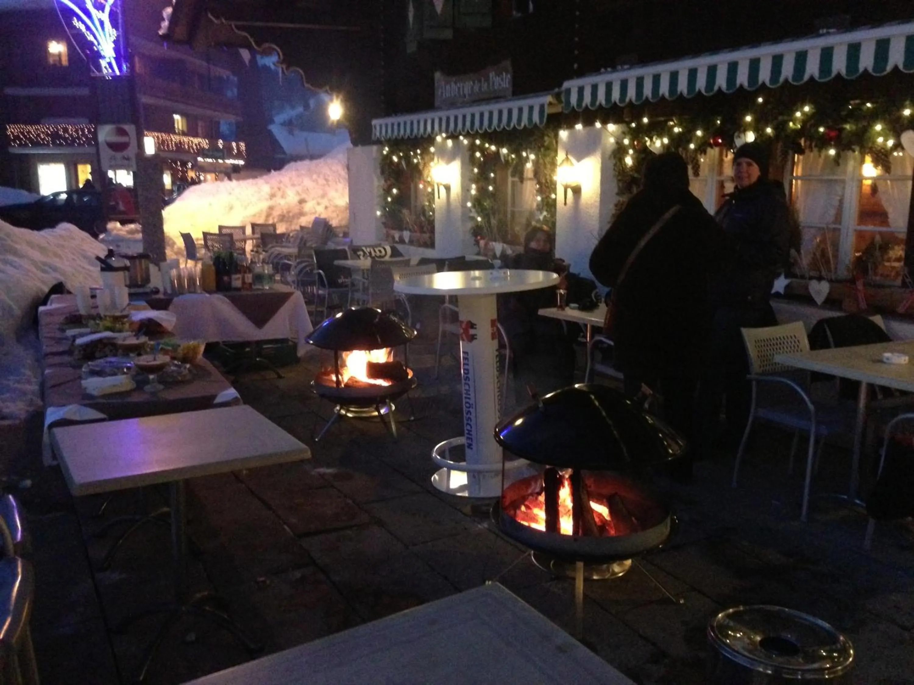 Winter in Auberge de la poste