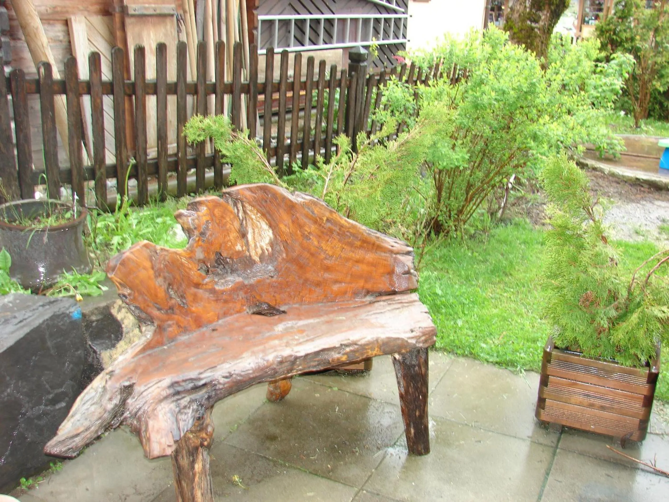 Patio in Auberge de la poste
