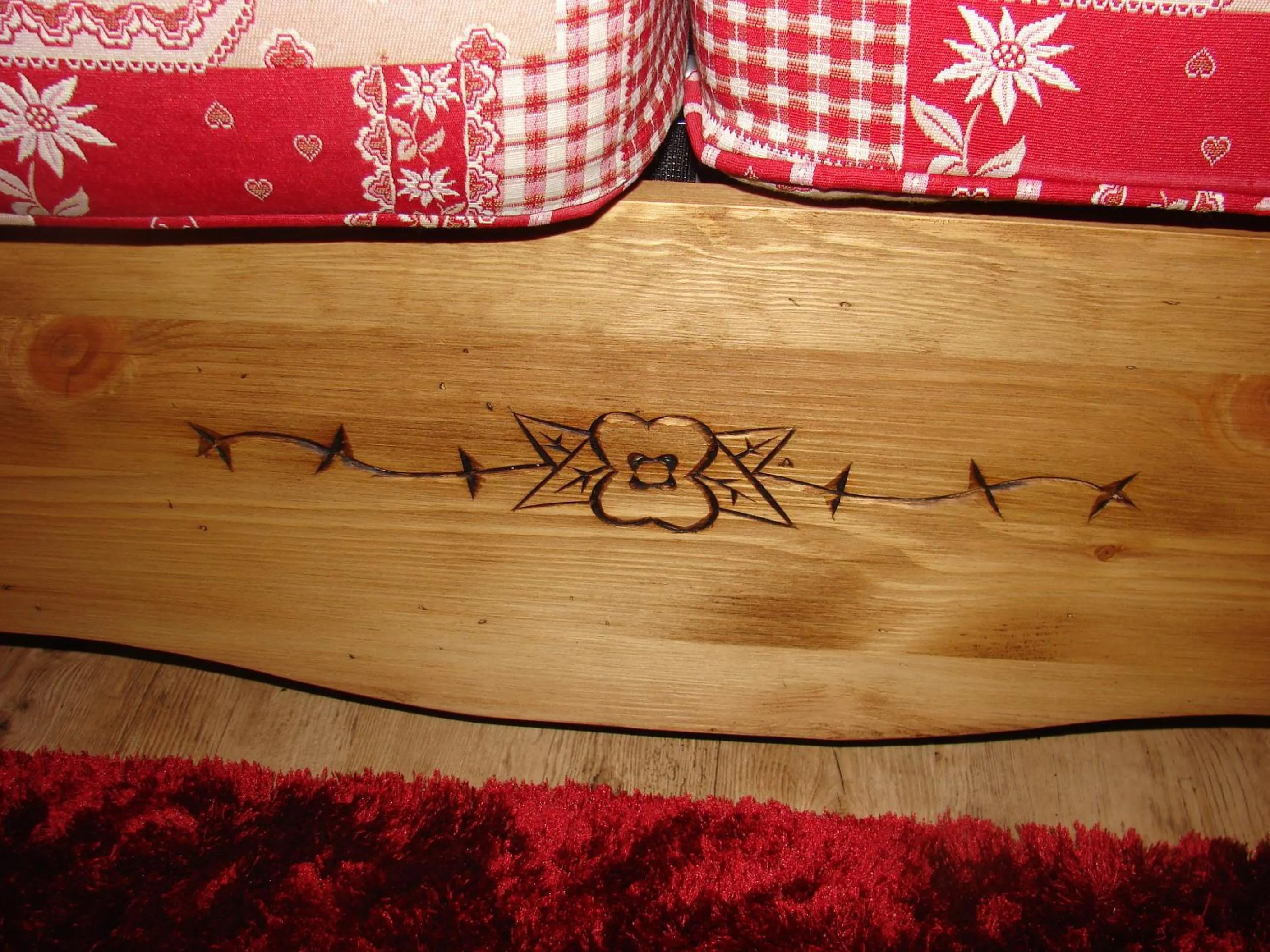 Decorative detail in Auberge de la poste