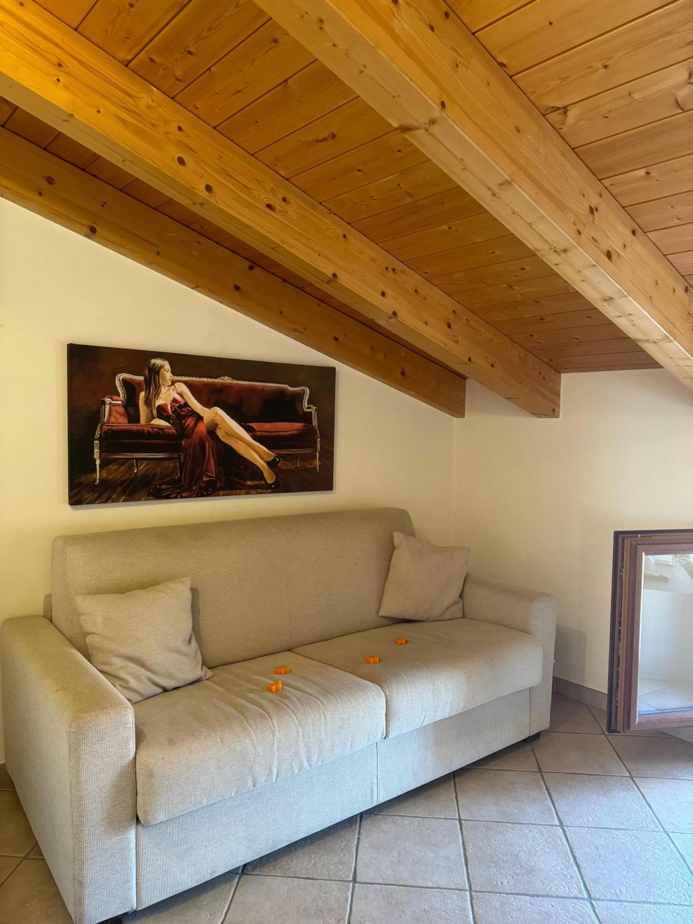 Living room in B&B Da Conte al Vicoletto