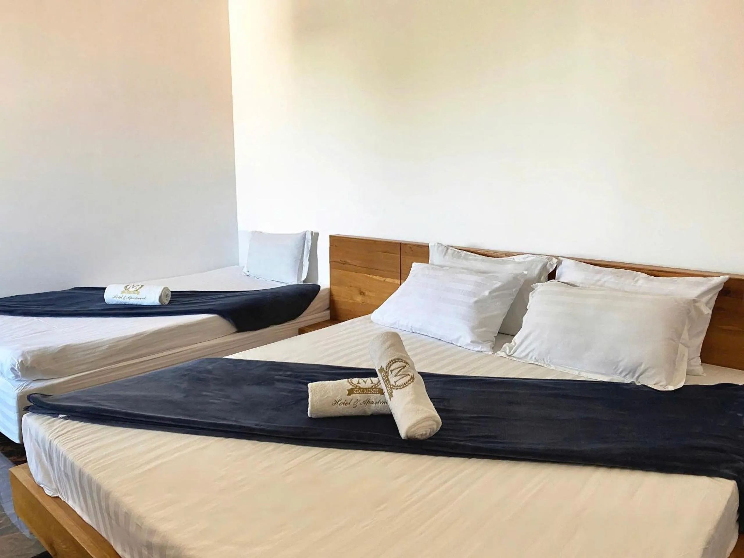 Bed in Kim Minh Apartment & Hotel