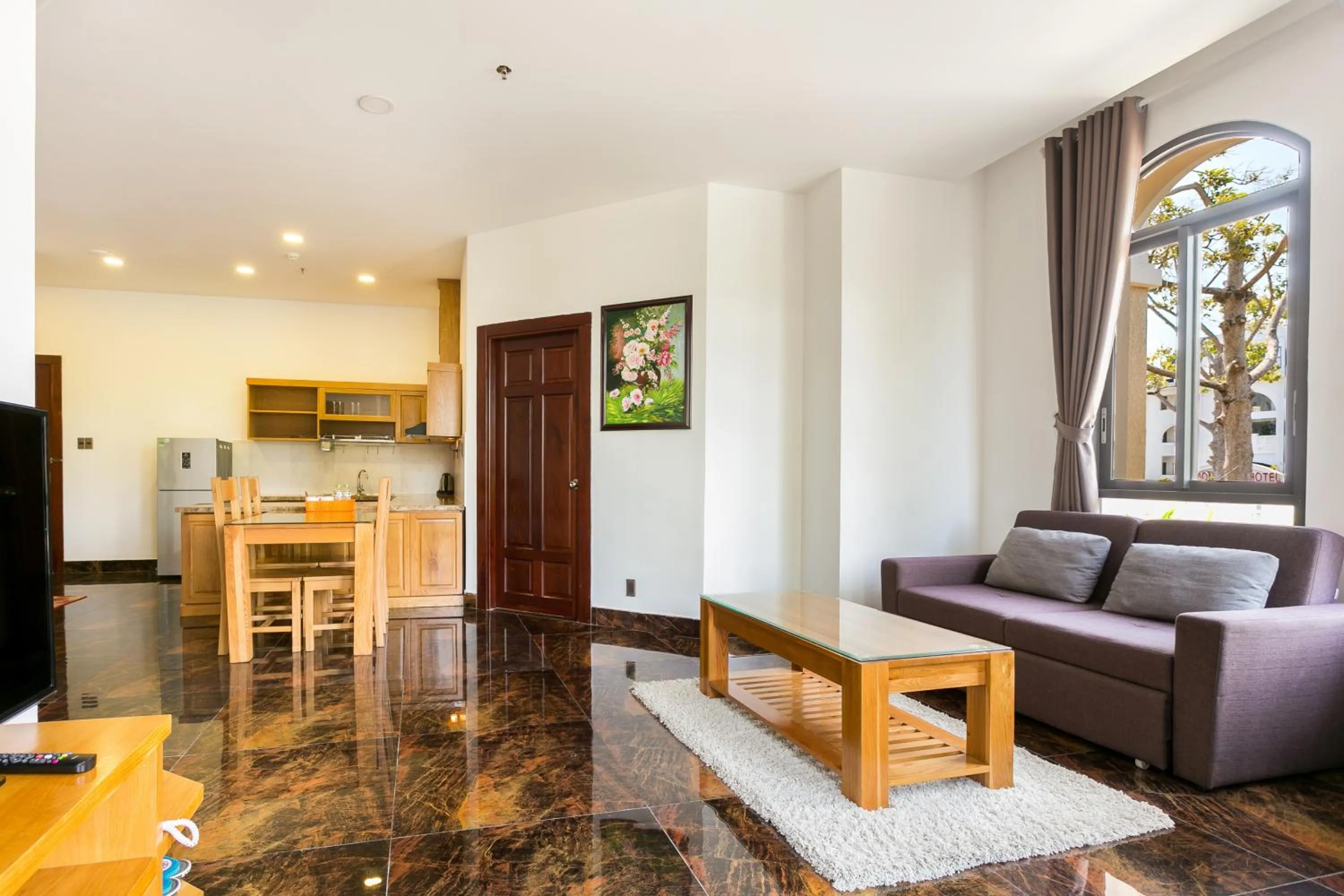 TV and multimedia in Kim Minh Apartment & Hotel