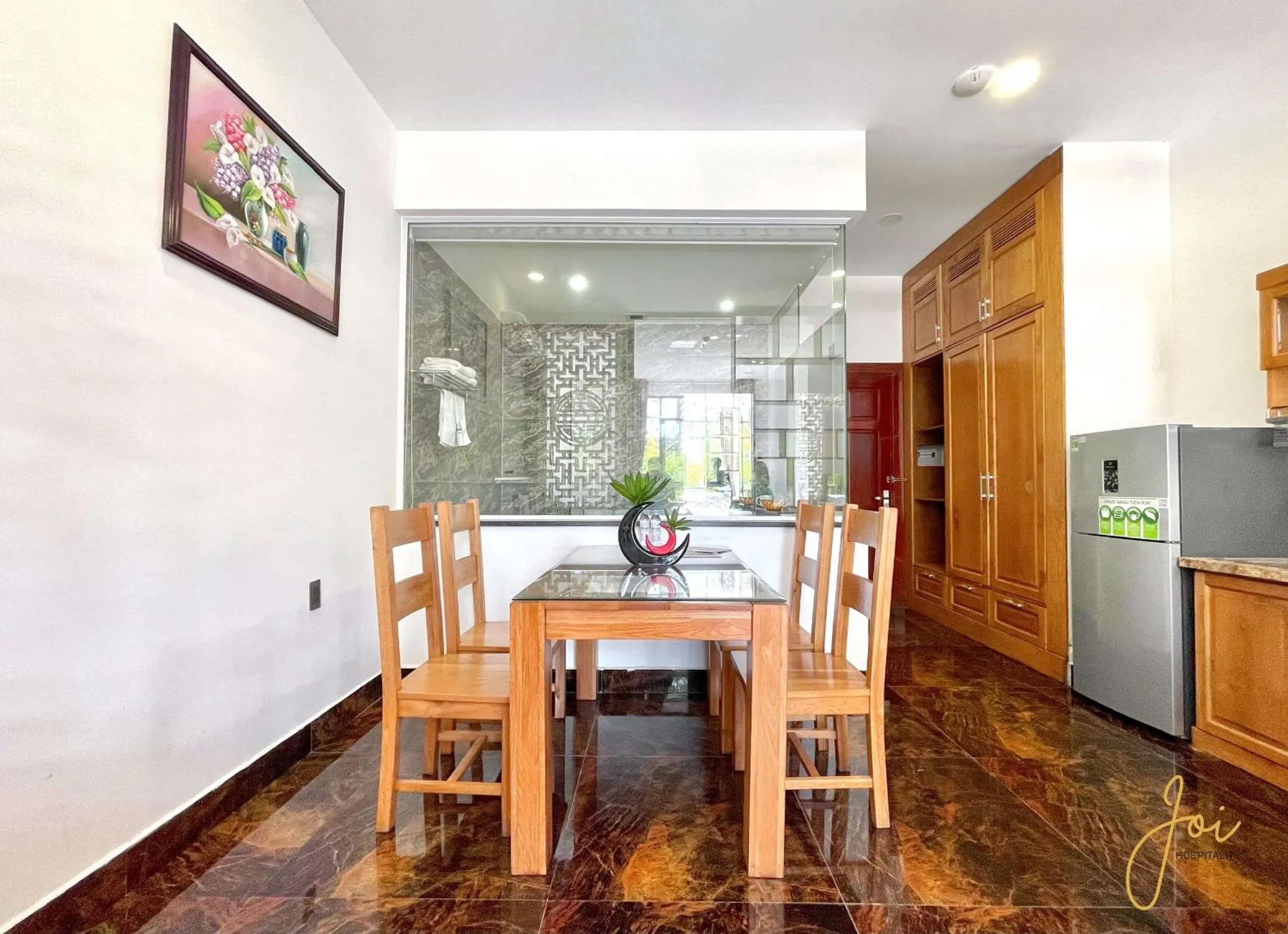 Living room in Kim Minh Apartment & Hotel