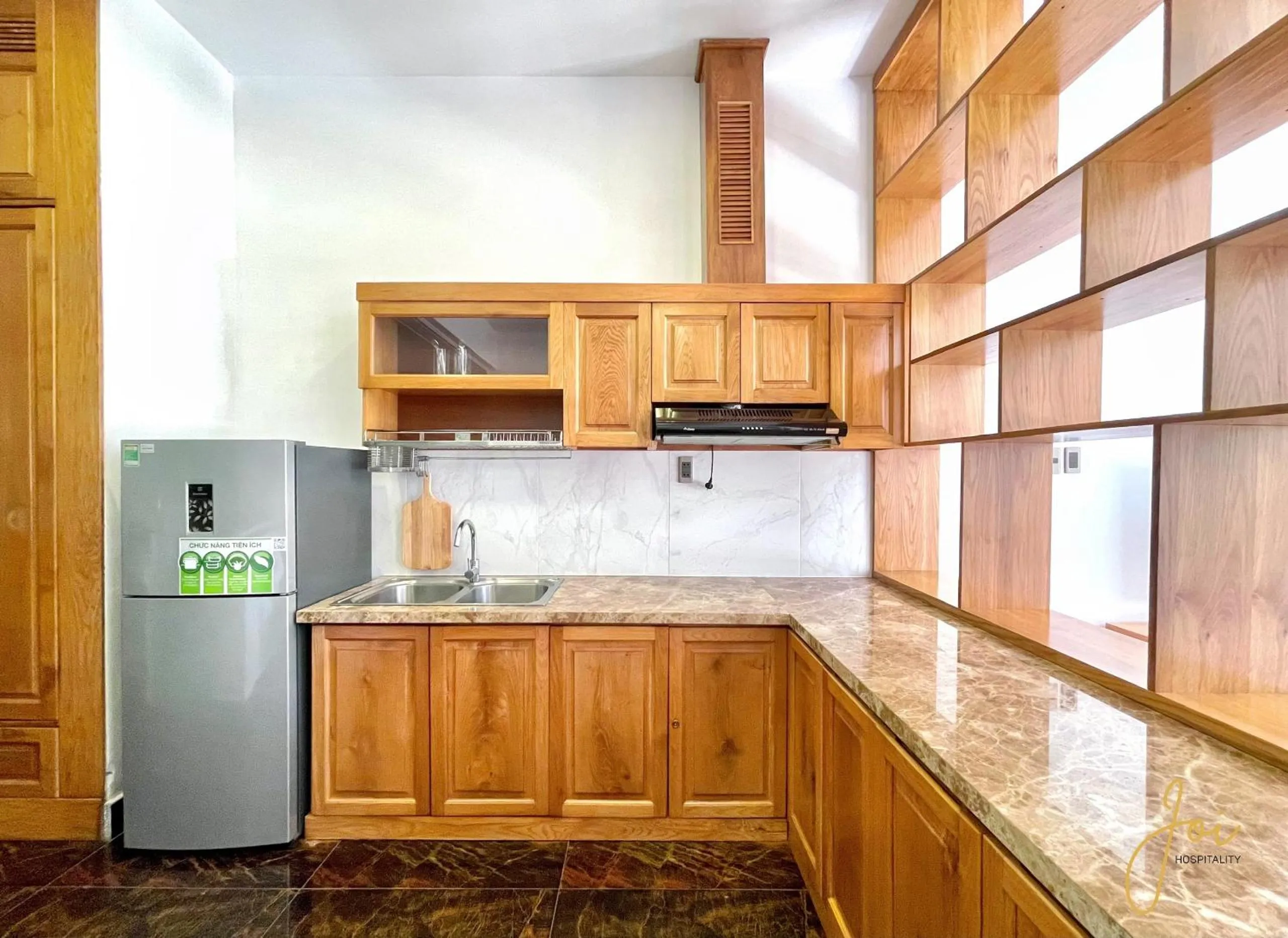 stove in Kim Minh Apartment & Hotel