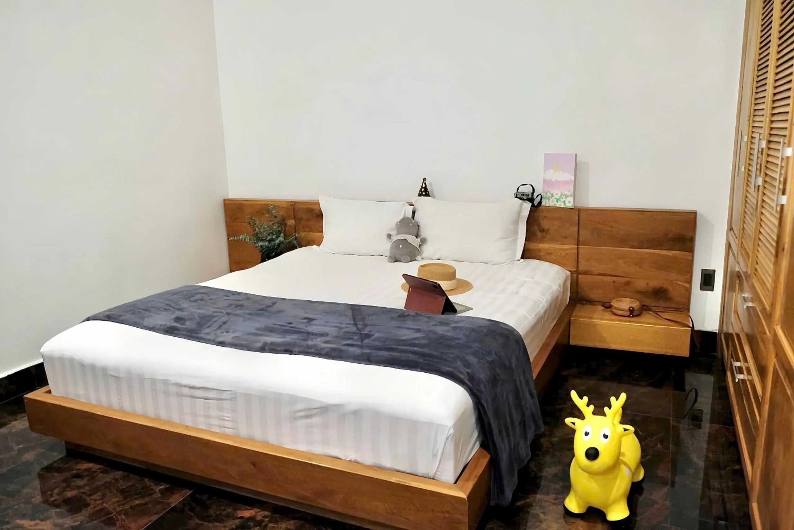 Bed in Kim Minh Apartment & Hotel